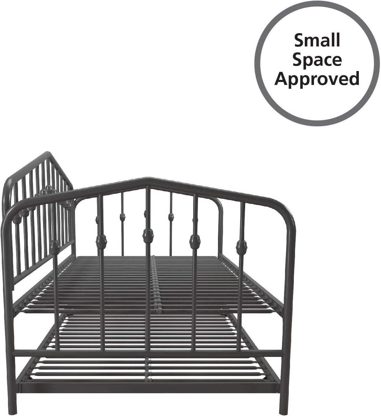 Bushwick Metal Daybed with Trundle