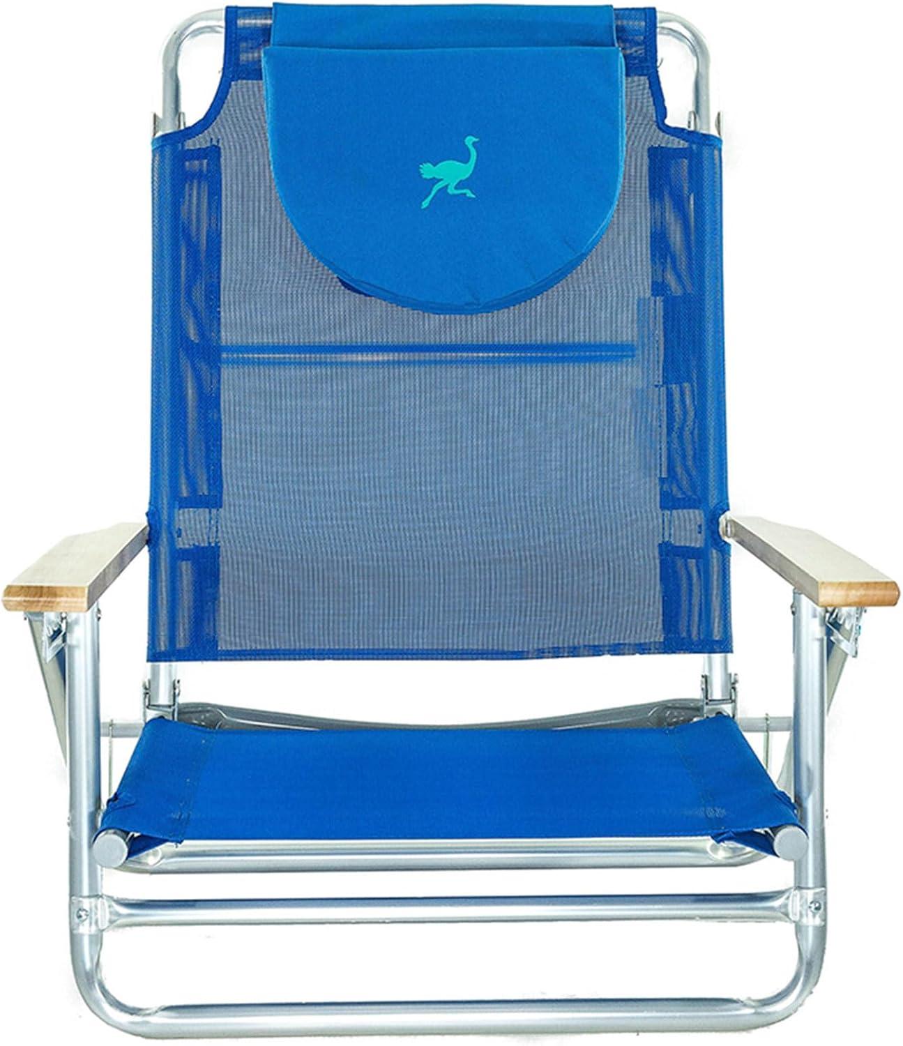 Ostrich South Beach Sand Chair, Portable Outdoor Camping Pool Recliner