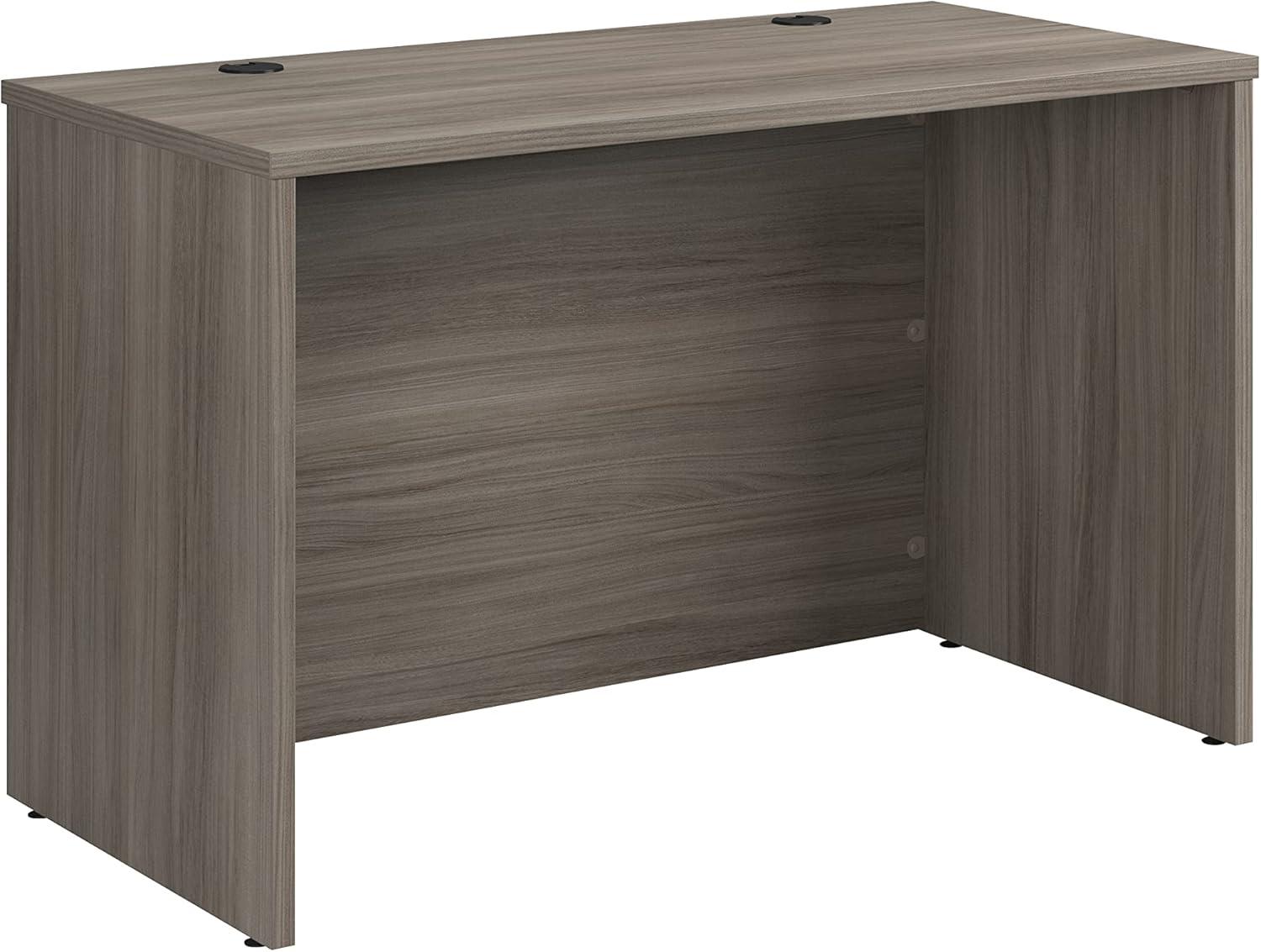 Hudson Elm 48" Transitional Executive Desk with Cord Management