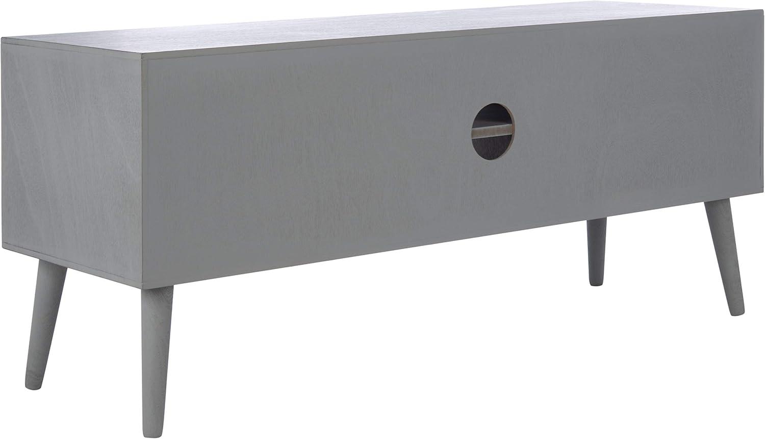 Sorrel Mid - Century Media Stand - Distressed Grey - Safavieh
