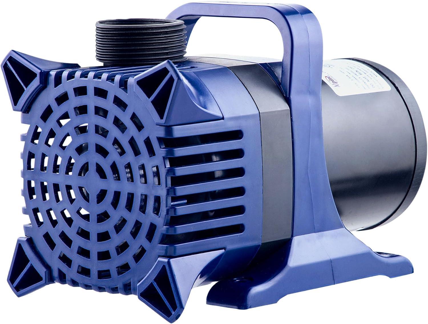 3100GPH Cyclone Pump with 33' Cord - Blue - Alpine Corporation: Submersible, Ceramic Shaft, Vortex Impeller