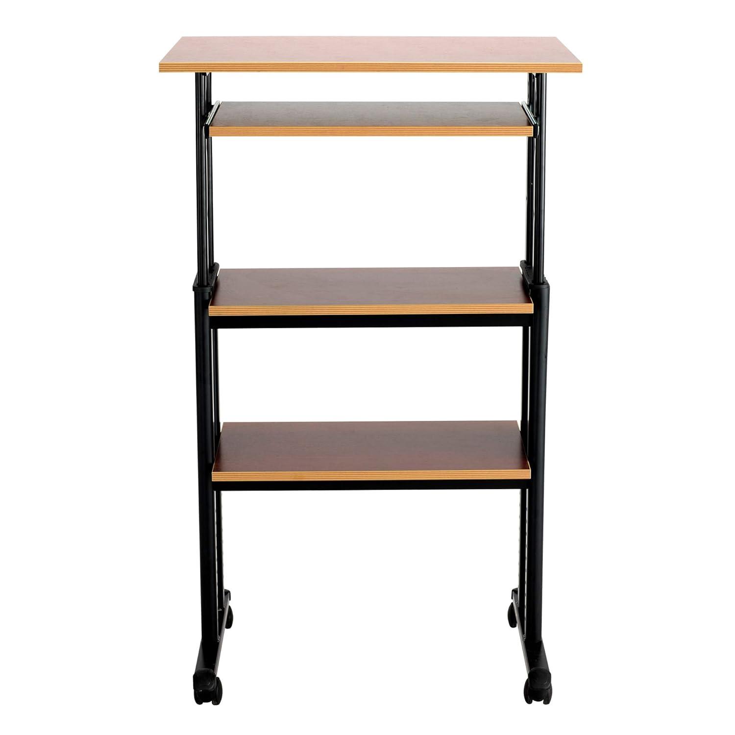 Safco Products Company MUV Adjustable Stand-Up Workstation AV Cart