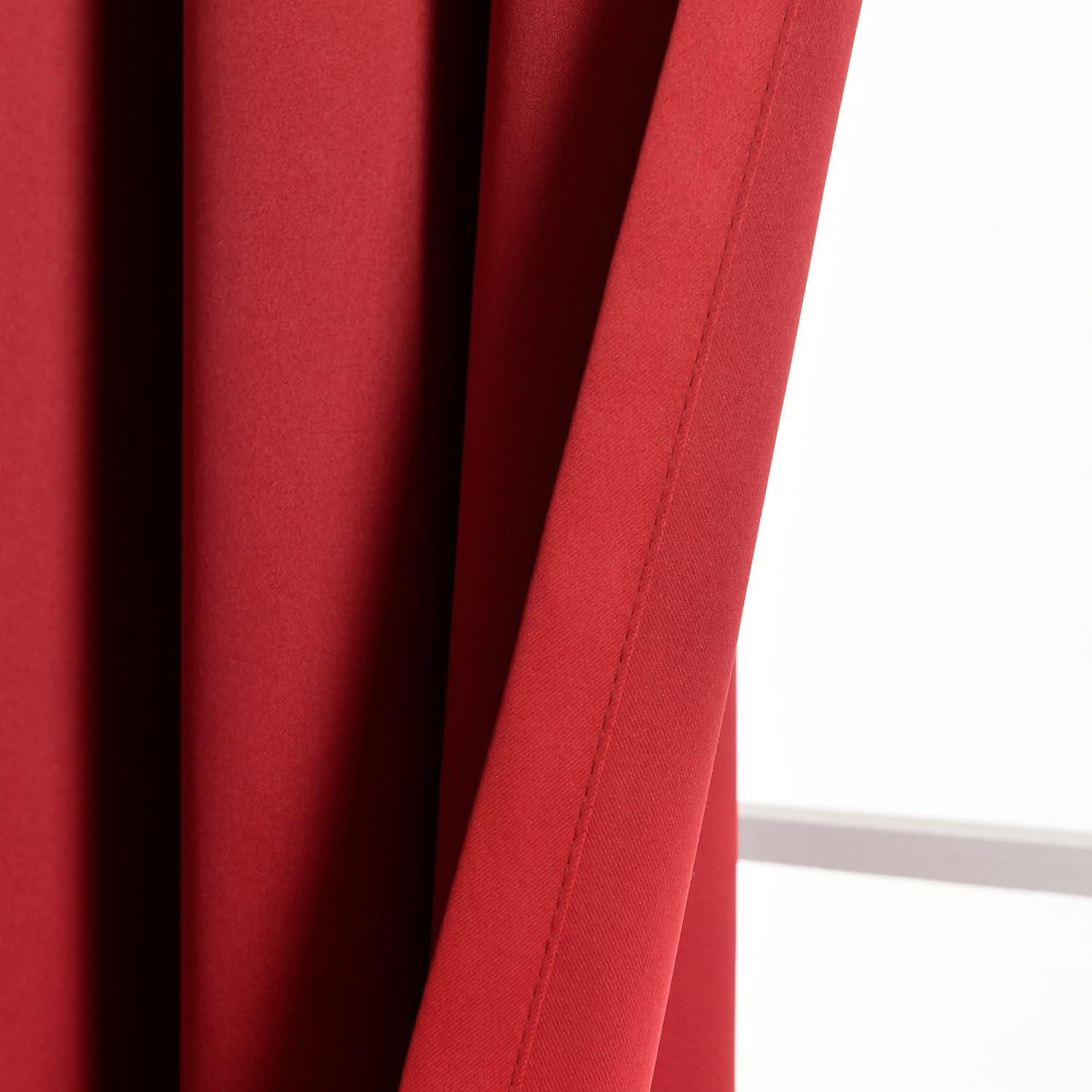 Lush Decor Solid Color Grommet Single Curtain Panel