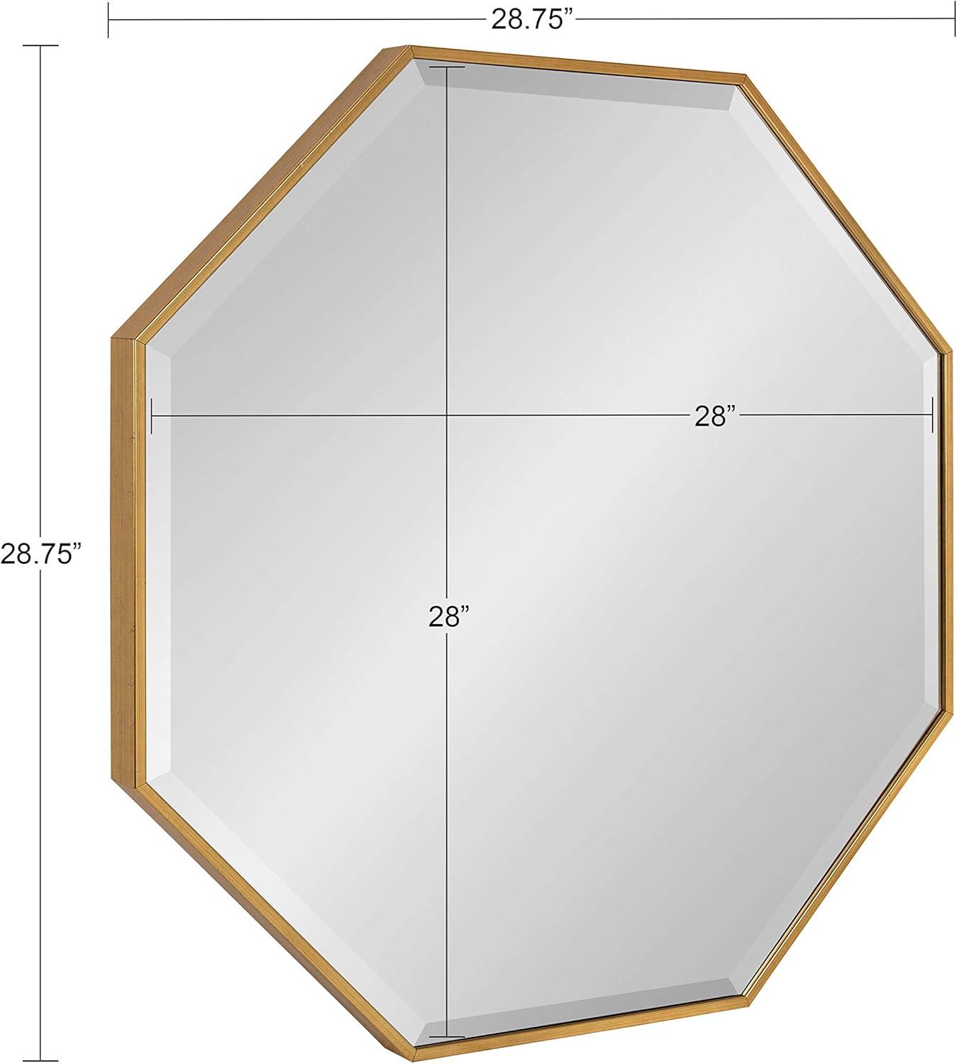 Rhodes Framed Octagon Wall Mirror - Kate and Laurel