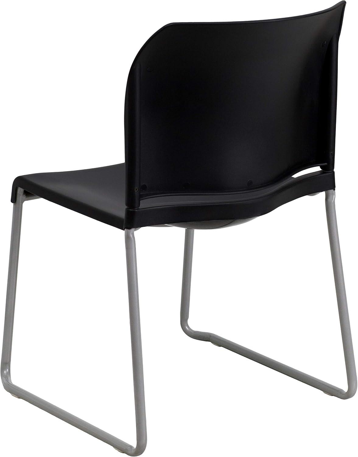 Brielle Contoured Sled Base Stackable Waiting Room Chairs