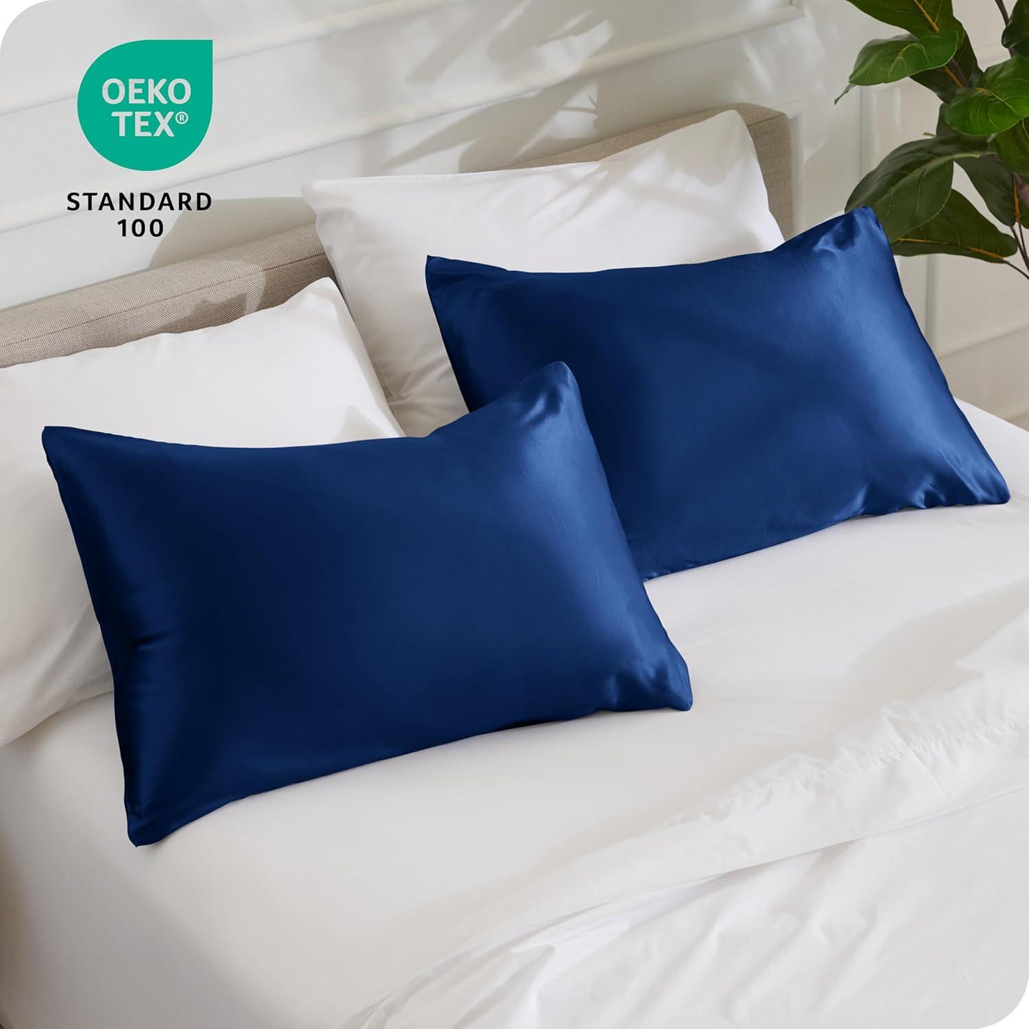 Bare Home 100% Mulberry Silk Pillowcase Envelope Closure