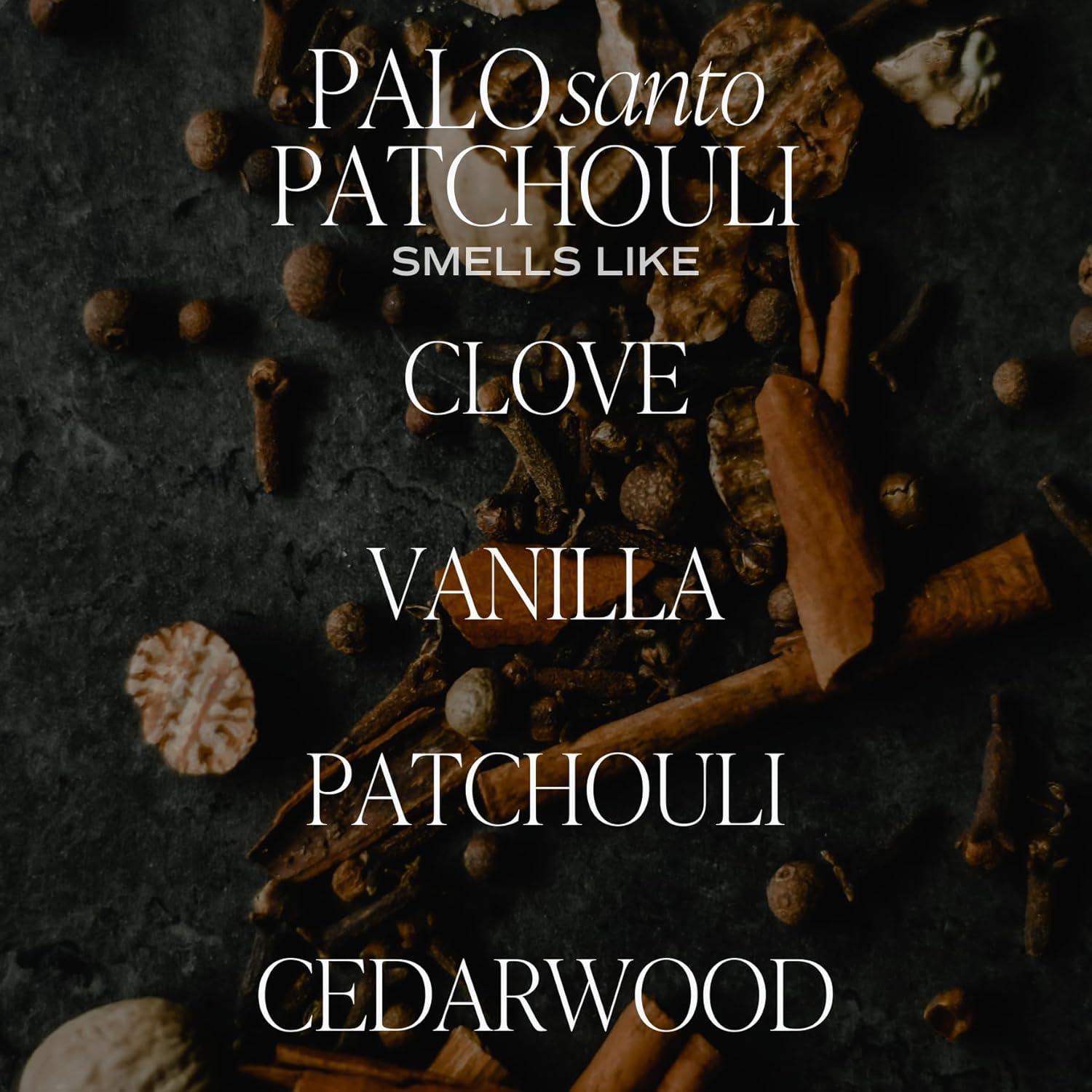 Sweet Water Decor Palo Santo Patchouli 15oz Tan Matte Jar Candle