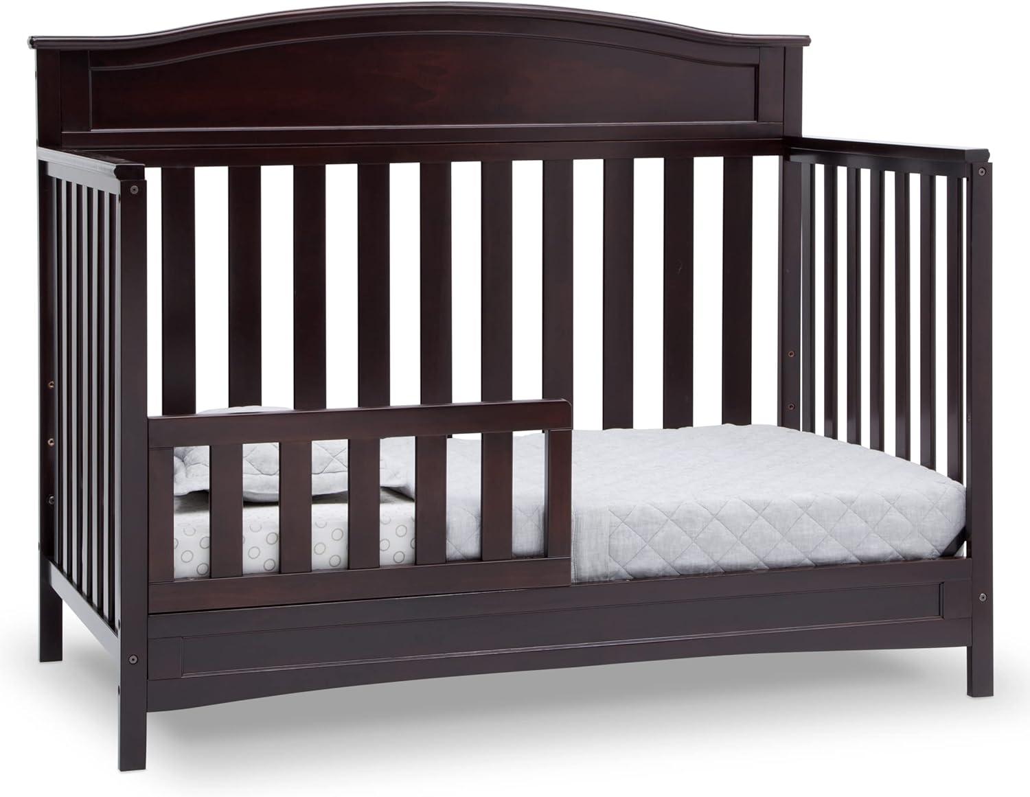 Delta Children Emery 4-in-1 Convertible Crib - Dark Chocolate