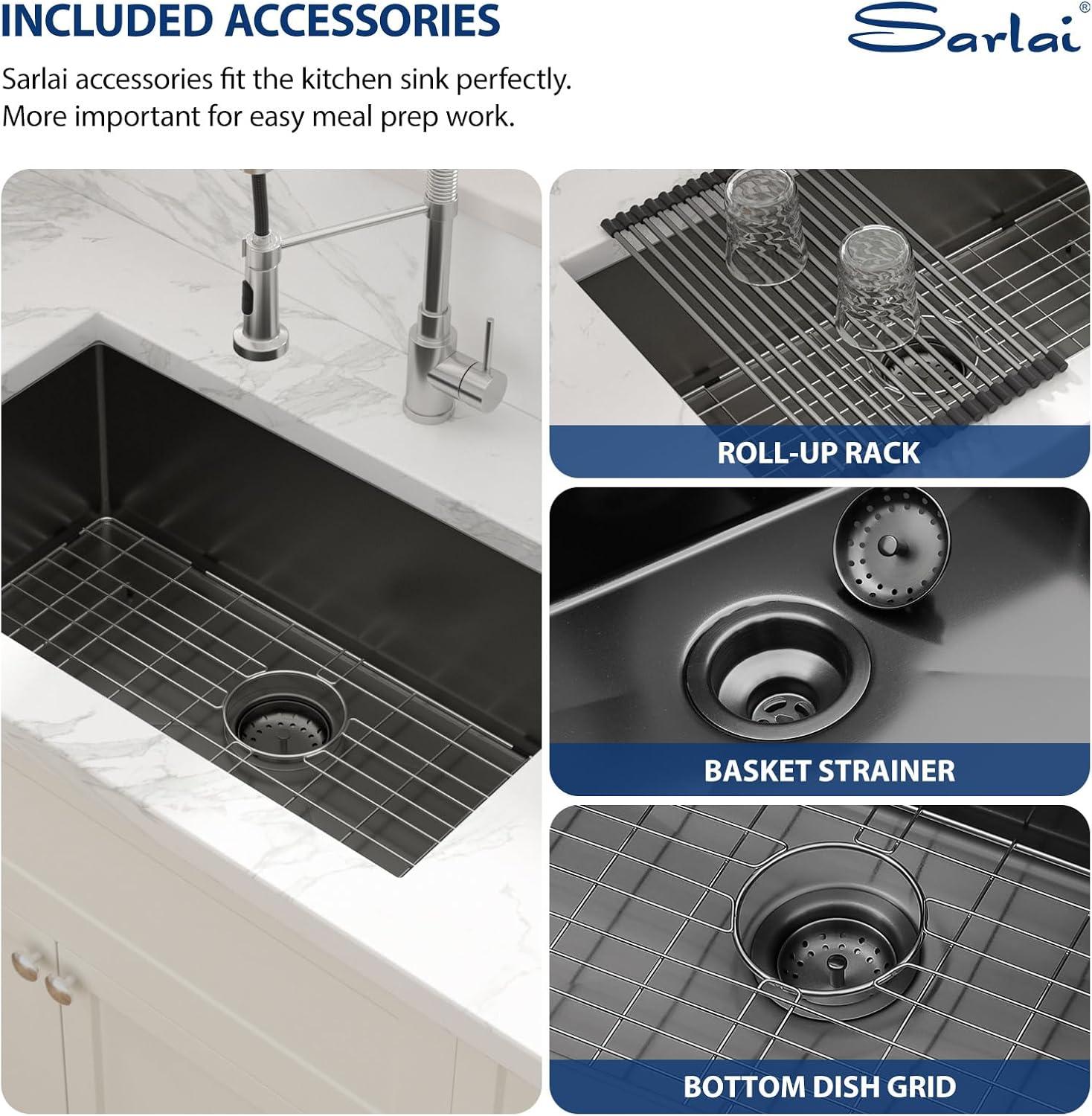 Undermount Single Bowl Stainless Steel Kitchen Sink