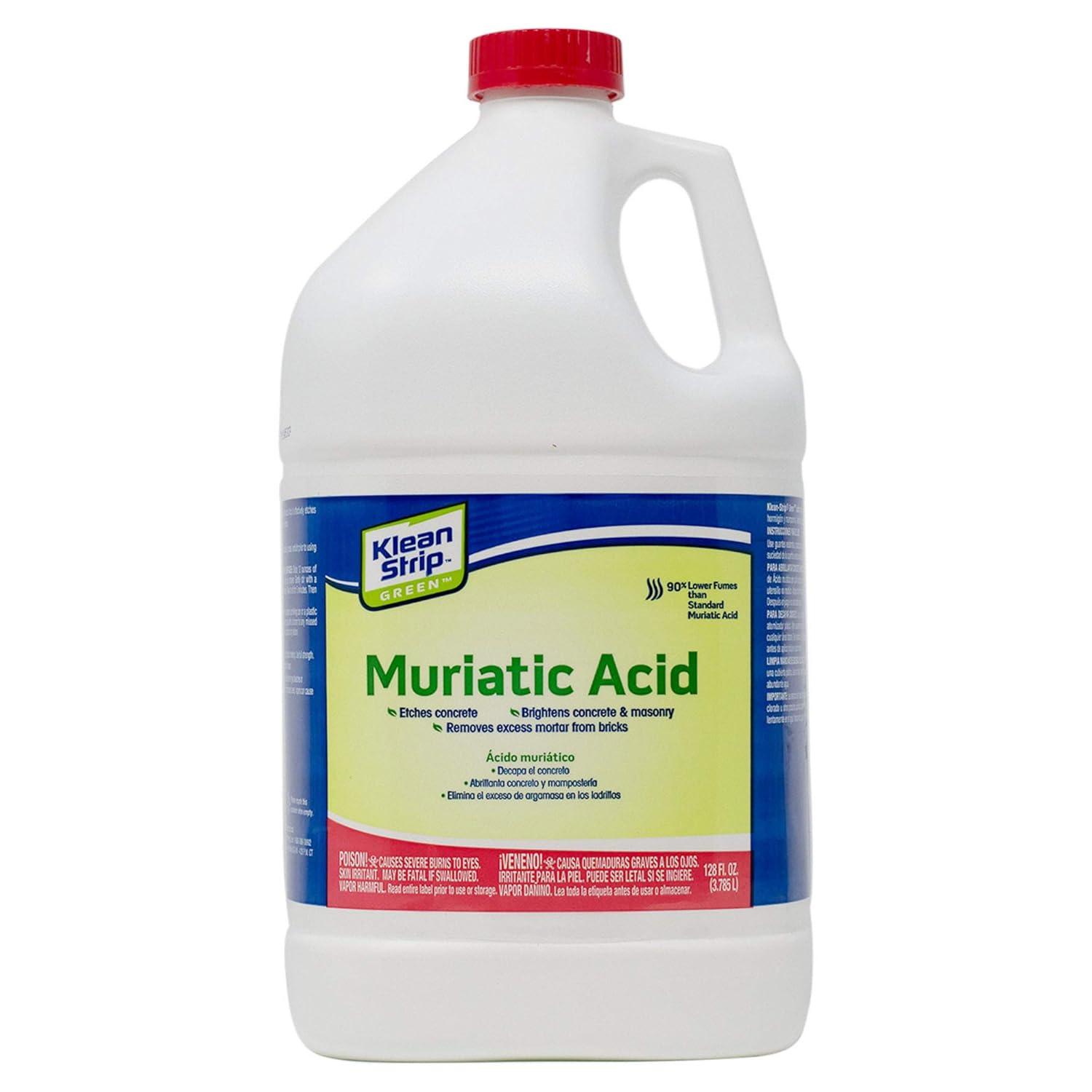 Klean Strip Green Gallon Muriatic Acid for Concrete and Masonry