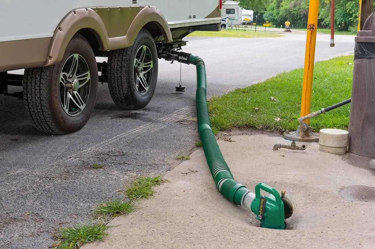 Lippert Components 359724 Waste Master RV Sewer Management System, 20' Extended Hose