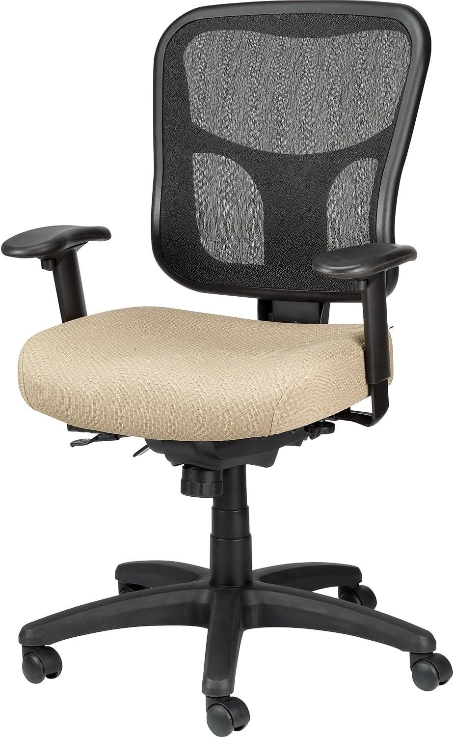 Tempur-Pedic TP8000 Ergonomic Mesh Mid-Back Task Chair Beige TP8000-BEIGE