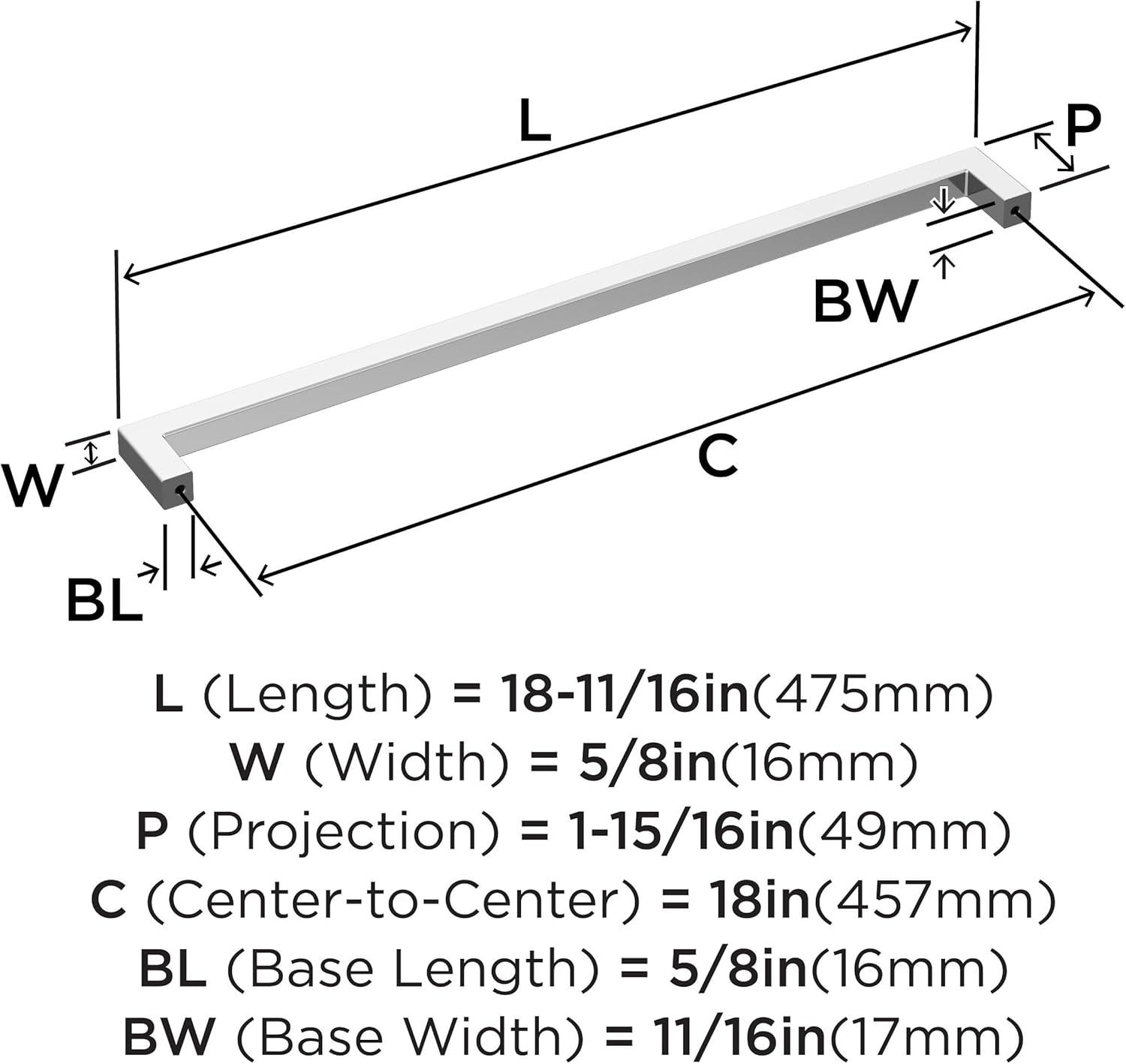 Monument 18" Center to Center Appliance Pull