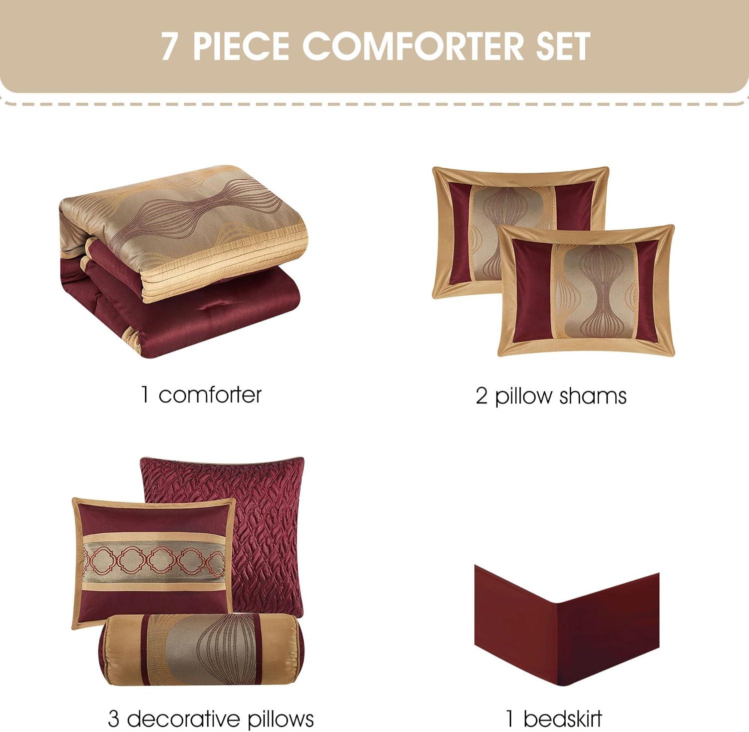 Nanshing 7pc Kath Comforter Set