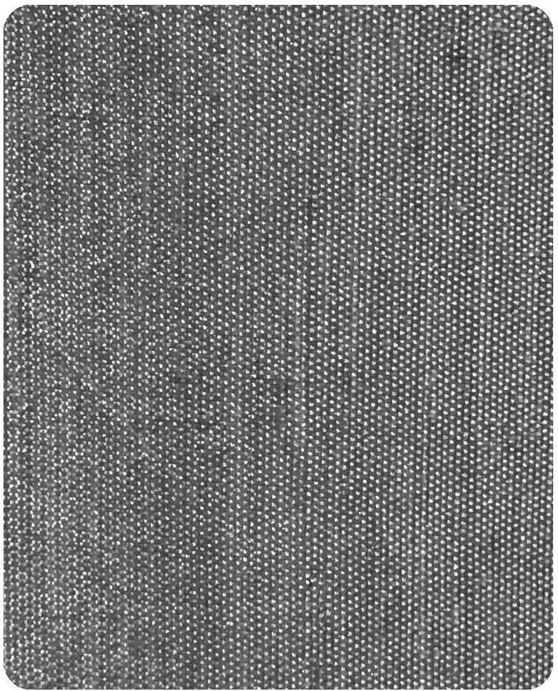 3x5x4 Granite Grey Burlap Candelabra Clip-on Lampshade - Perfect for chandeliers, foyer lights, and wall sconces -Small, Grey