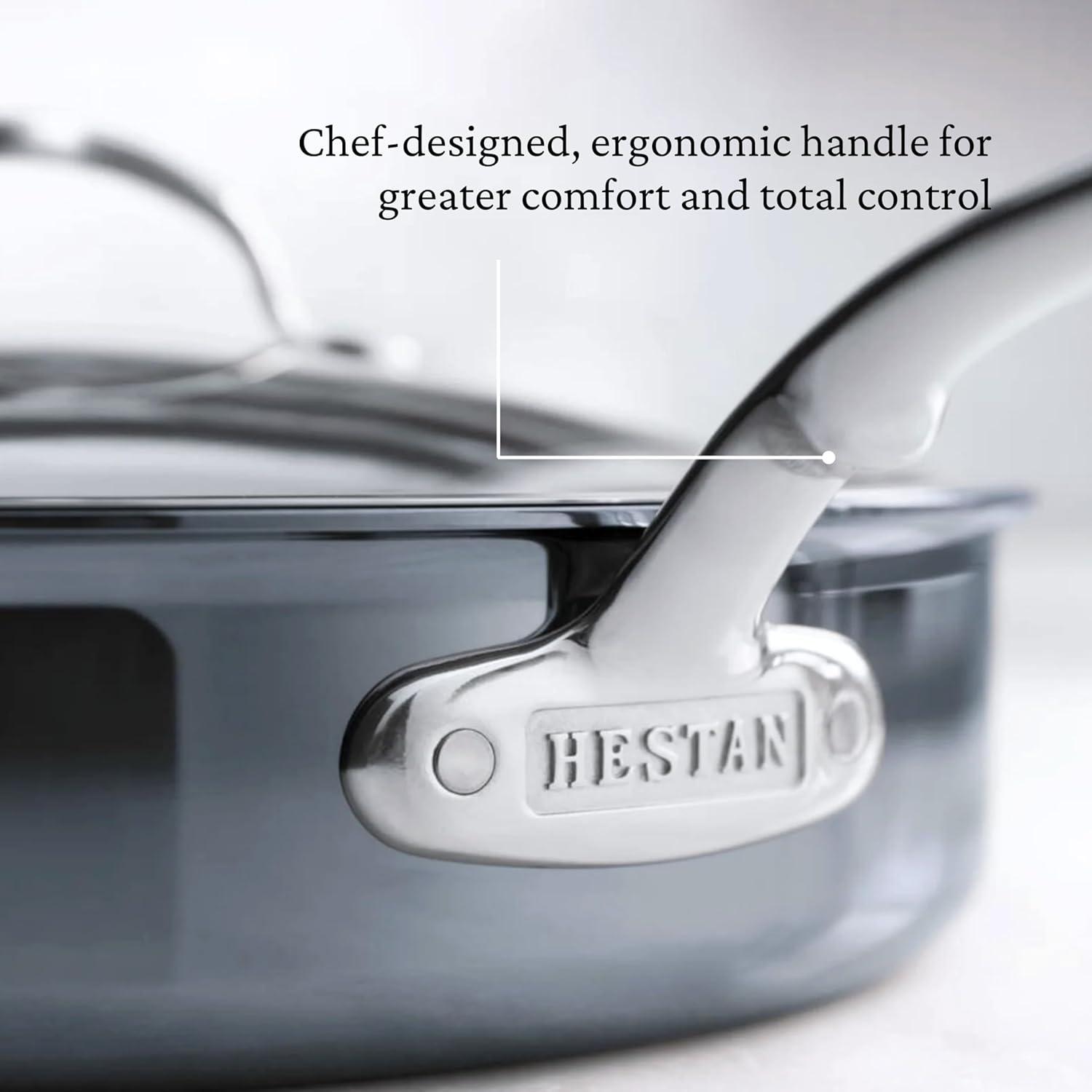 Hestan NanoBond Covered Saute' w/ Helper Handle