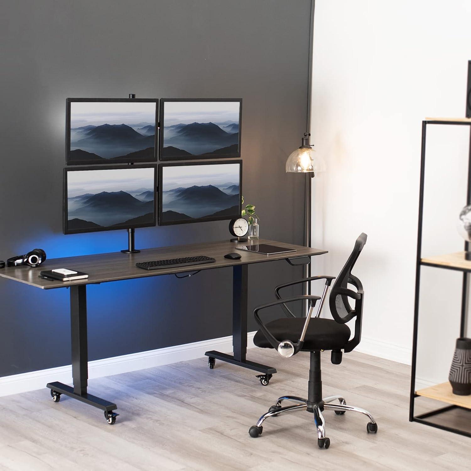 Vivo Quad Monitor Desk Mount