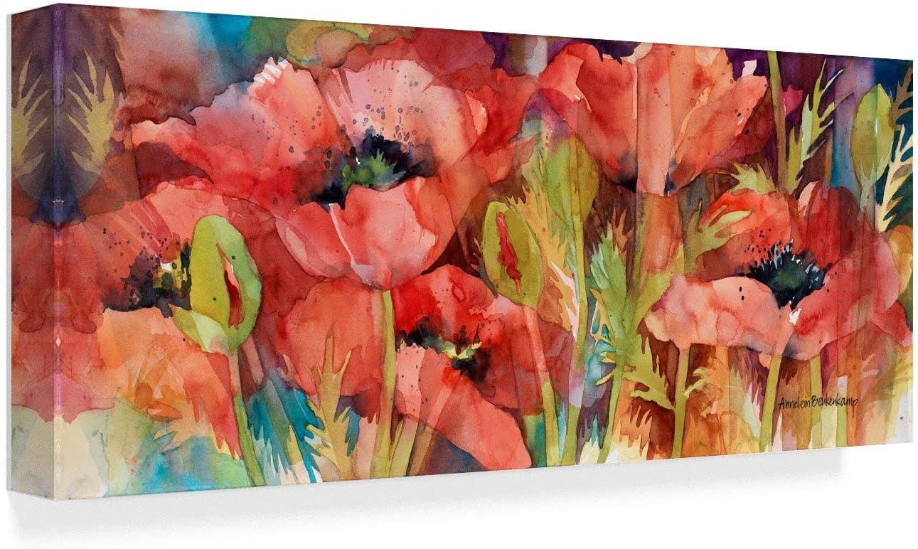 Trademark Fine Art Annelein Beukenkamp " Petals On Parade " by Annelein Beukenkamp