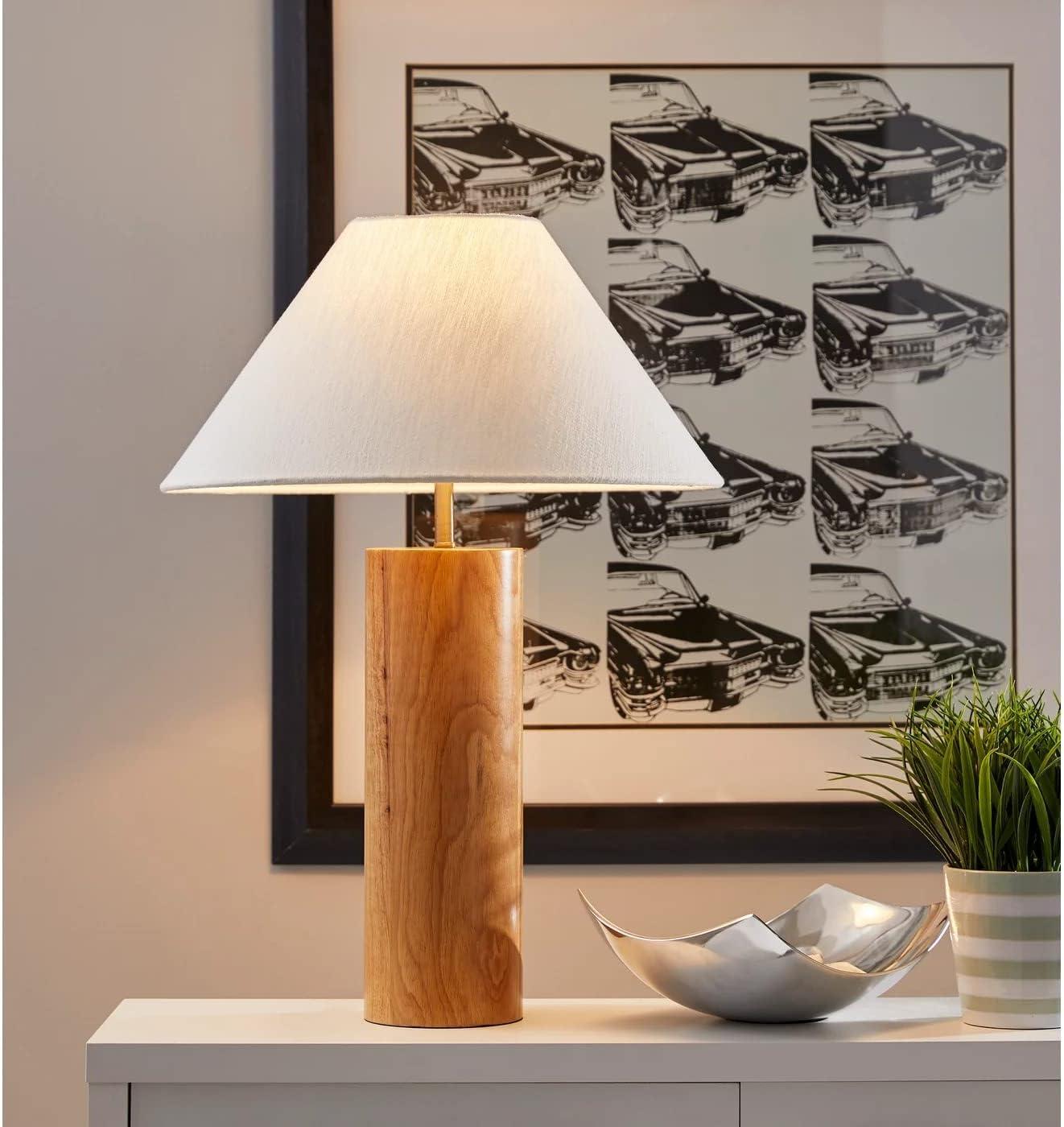 Modern Wood Table Lamp