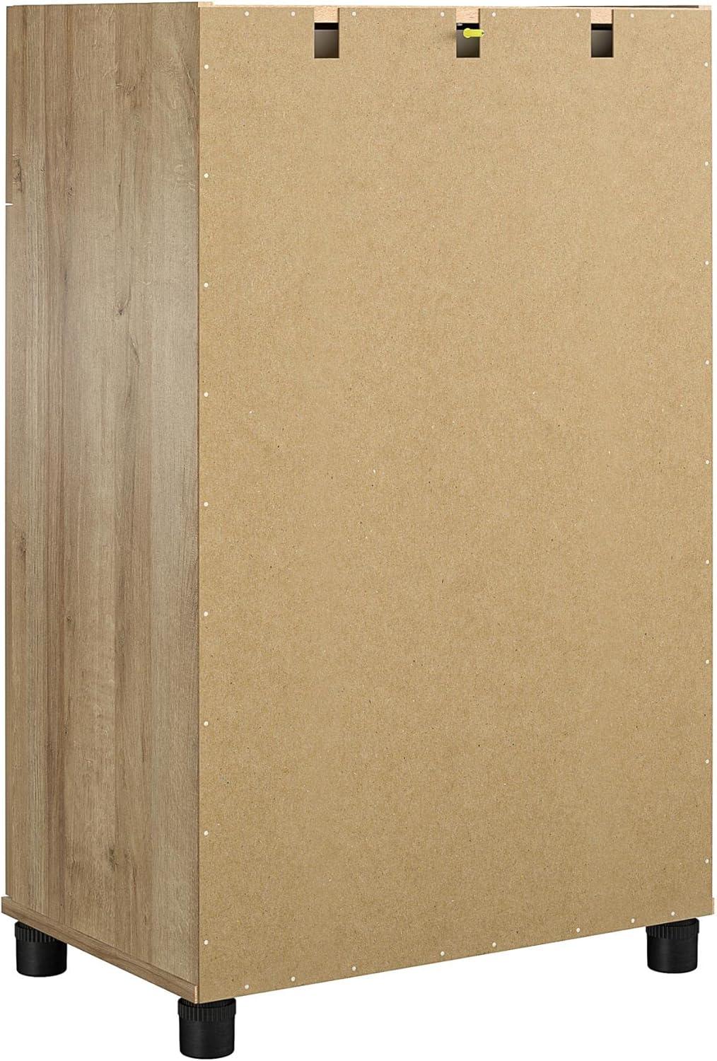 Systembuild Evolution Lory Framed 2 Door/1 Drawer Base Cabinet in Natural