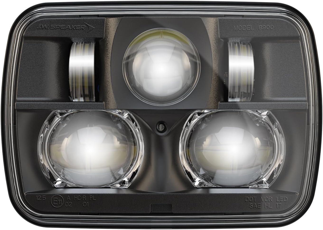 8900-12/24V DOT Hi/Lo Headlamp Black