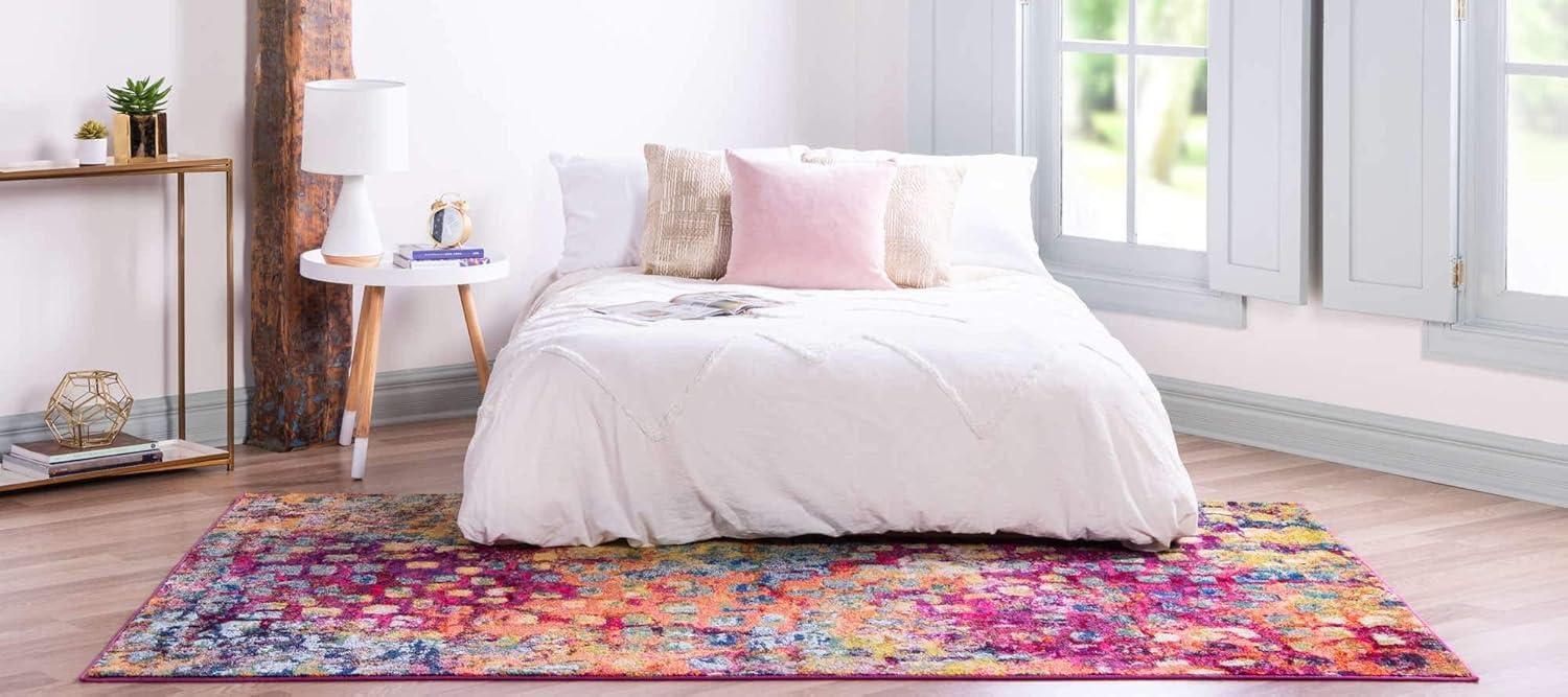 Unique Loom 8' 0 x 10' 0 Jardin Ivy Multi Area Rug