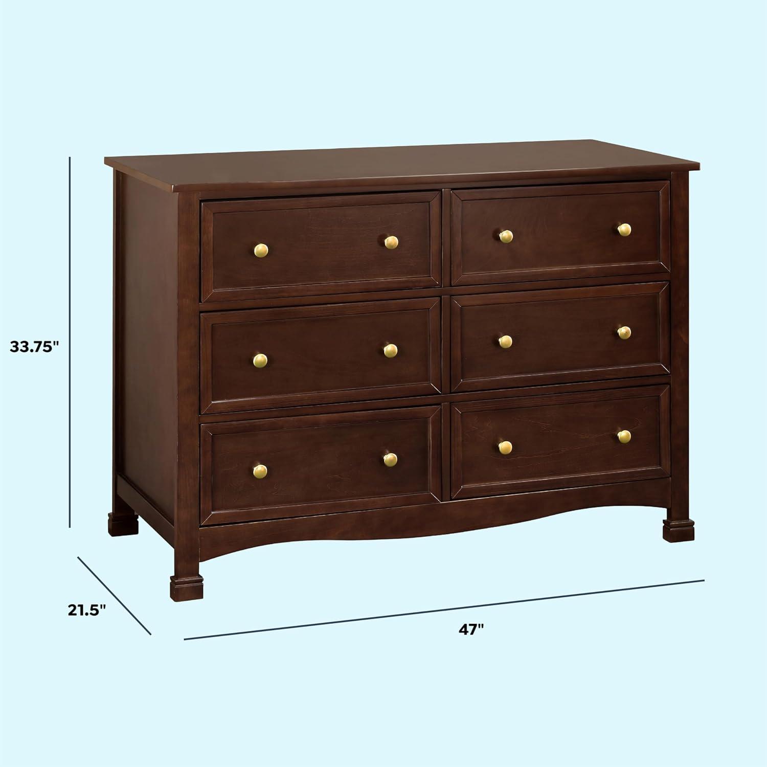 Kalani 6 Drawer 47" W Double Dresser