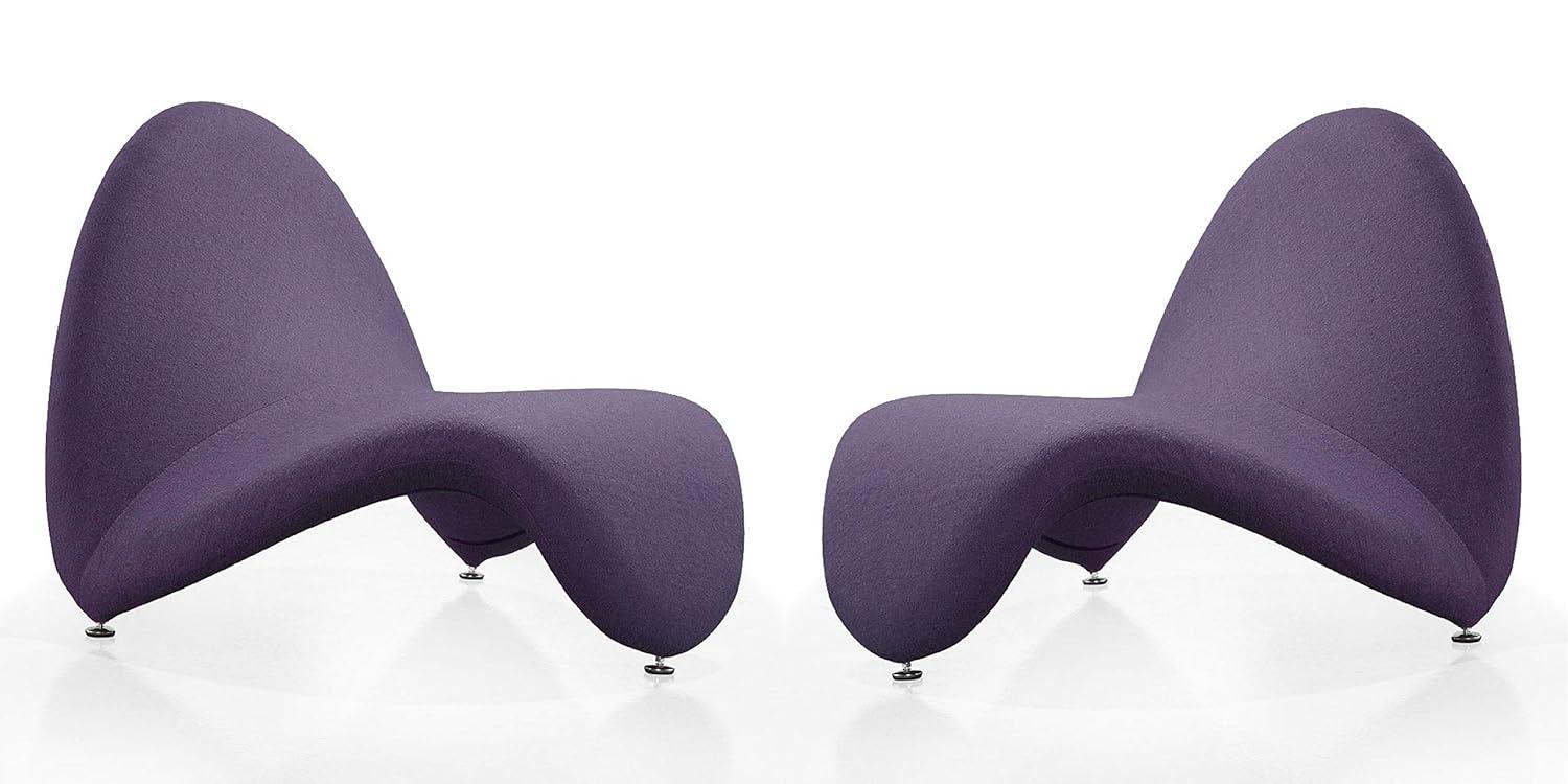 Orren Ellis Hillmar Upholstered Accent Chair (Set of 2)