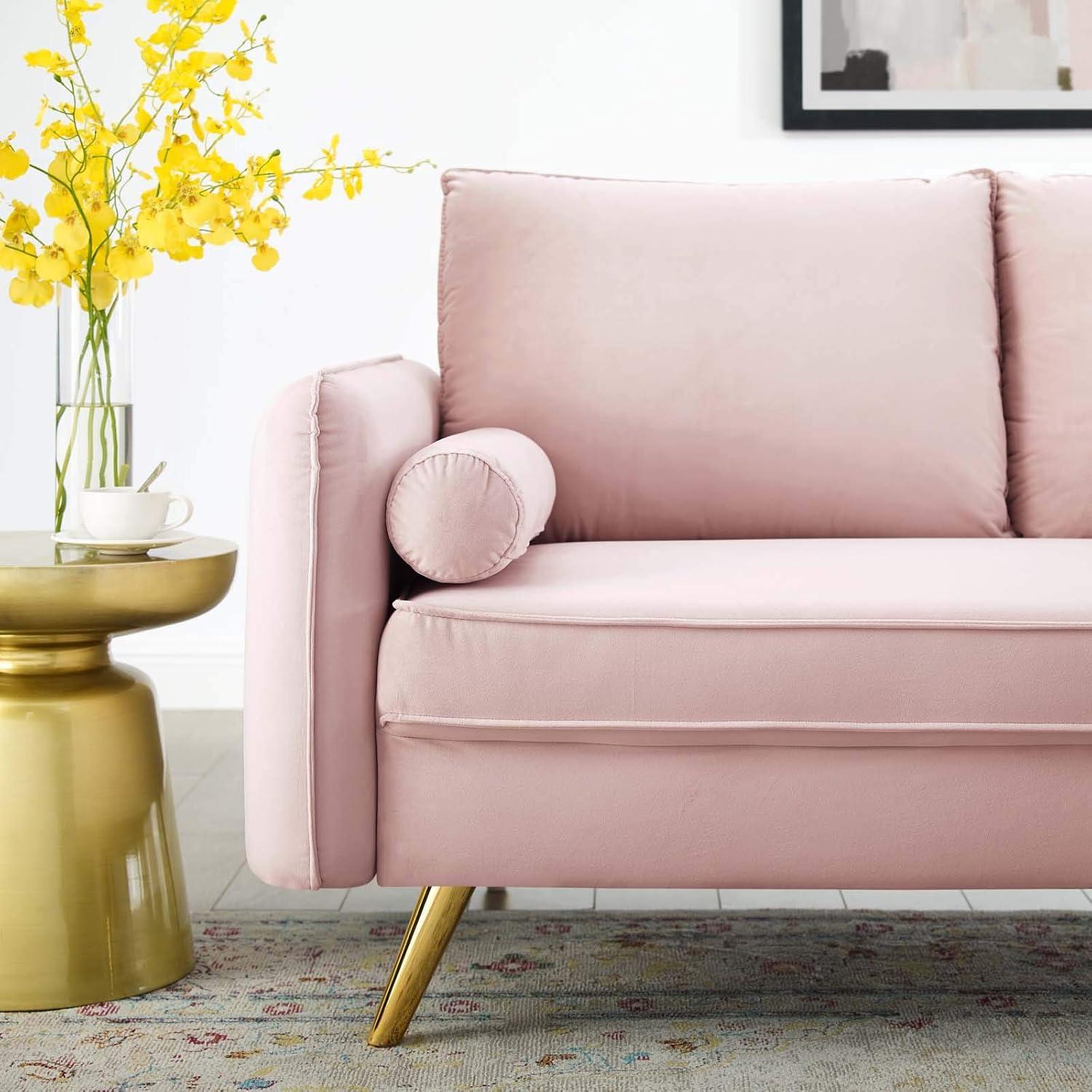 Modway Revive Performance Velvet Loveseat