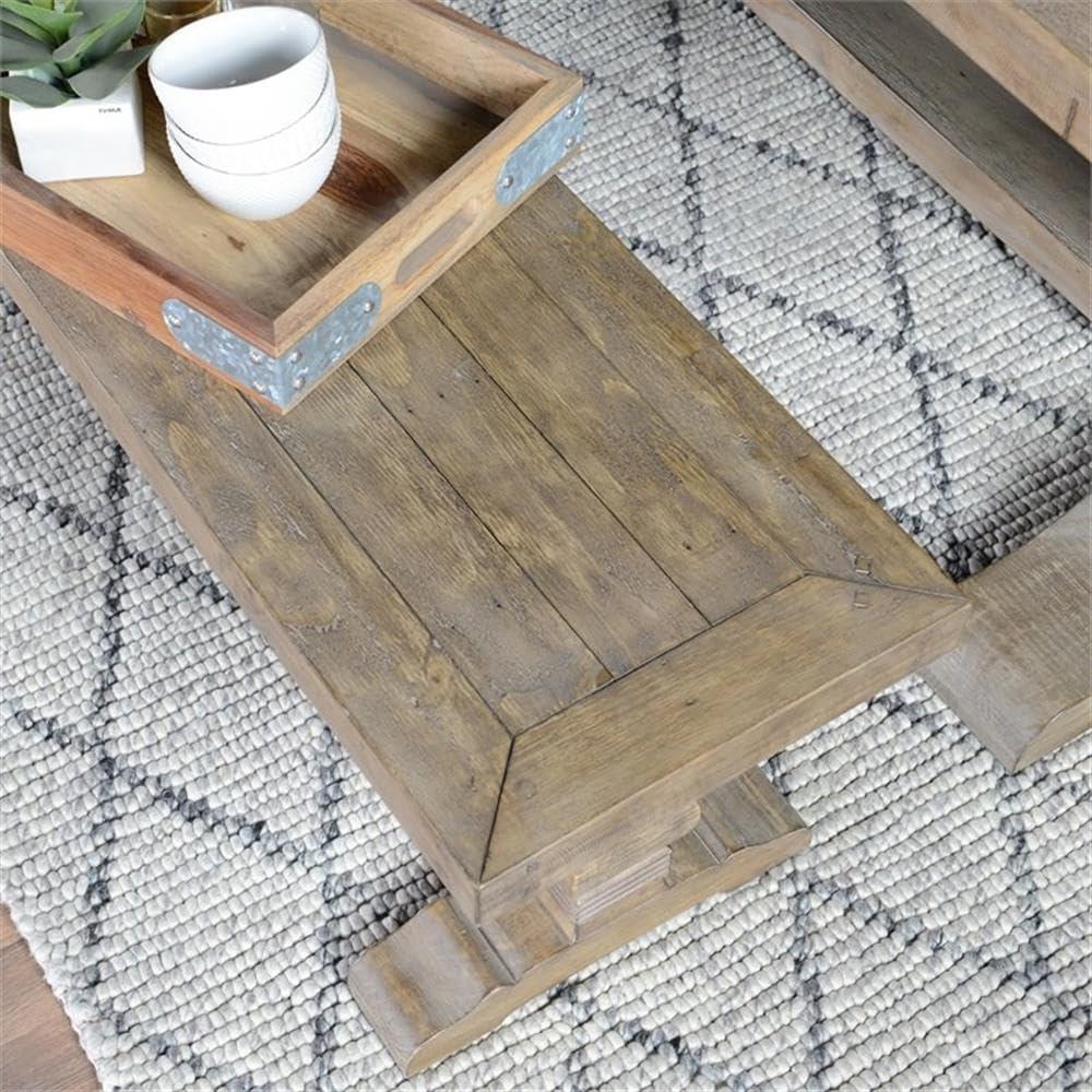 Quincy Reclaimed Pine 83 inch Bench