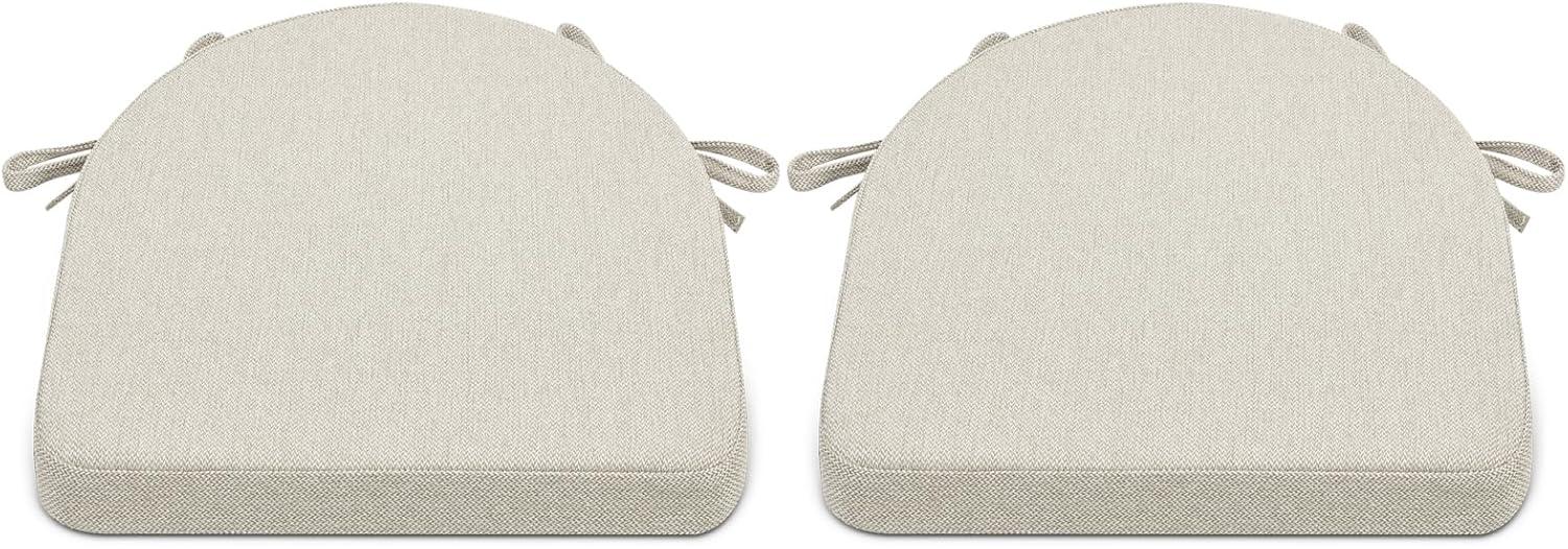 Chair Cushions for Kitchen Chairs Set of 4 Dining Chair Pads, Universal Non-Slip Dining Chair Cushions with Ties for Office Use