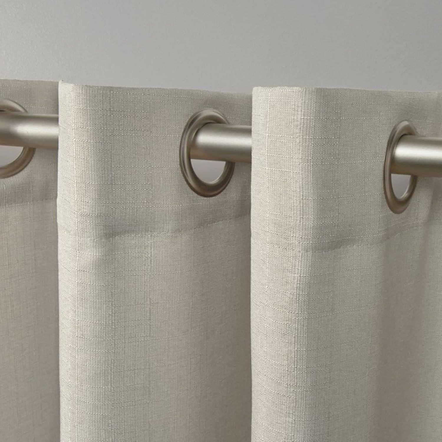 18"x54" Loha Light Filtering Window Valance Grommet - Exclusive Home