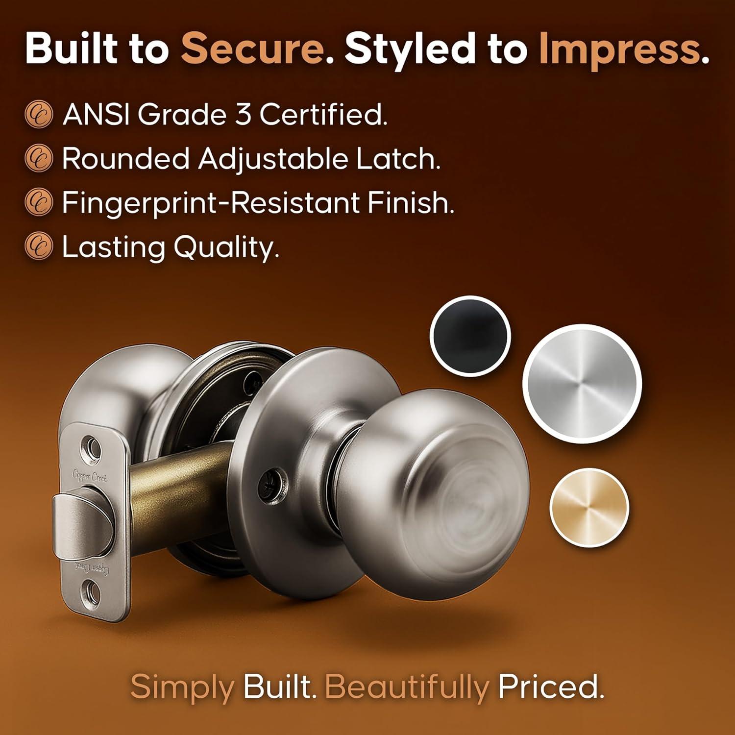 Colonial Passage Door Knob