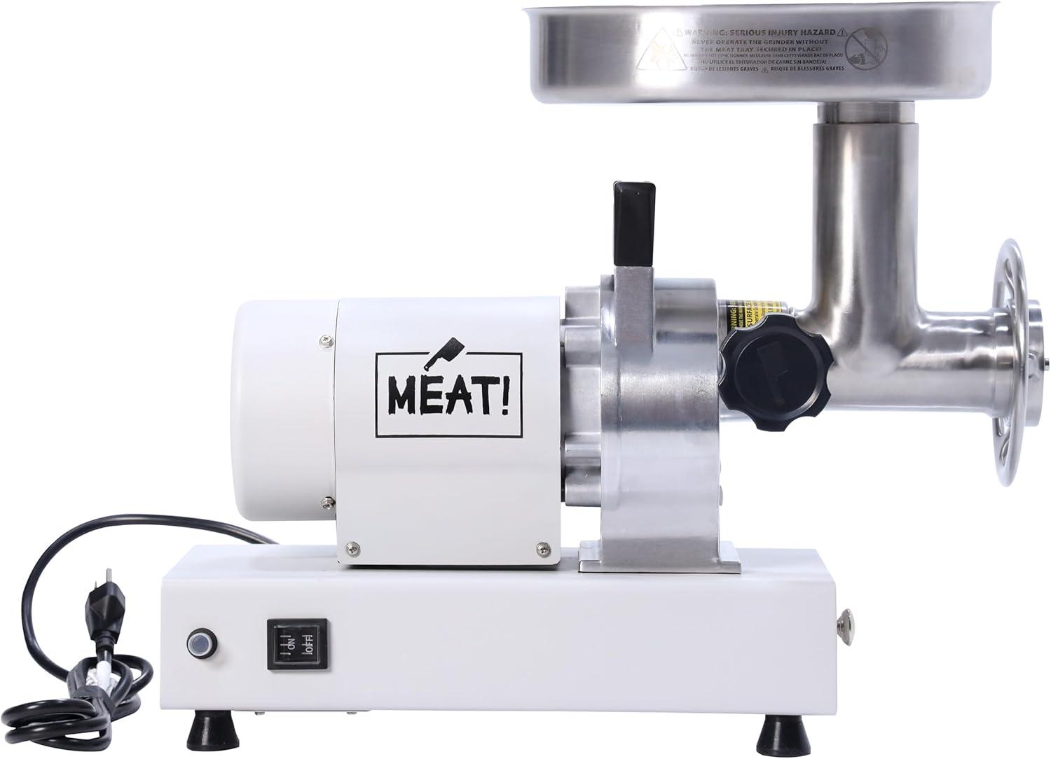 MEAT! #8 Dual Grind Meat Grinder .5 HP