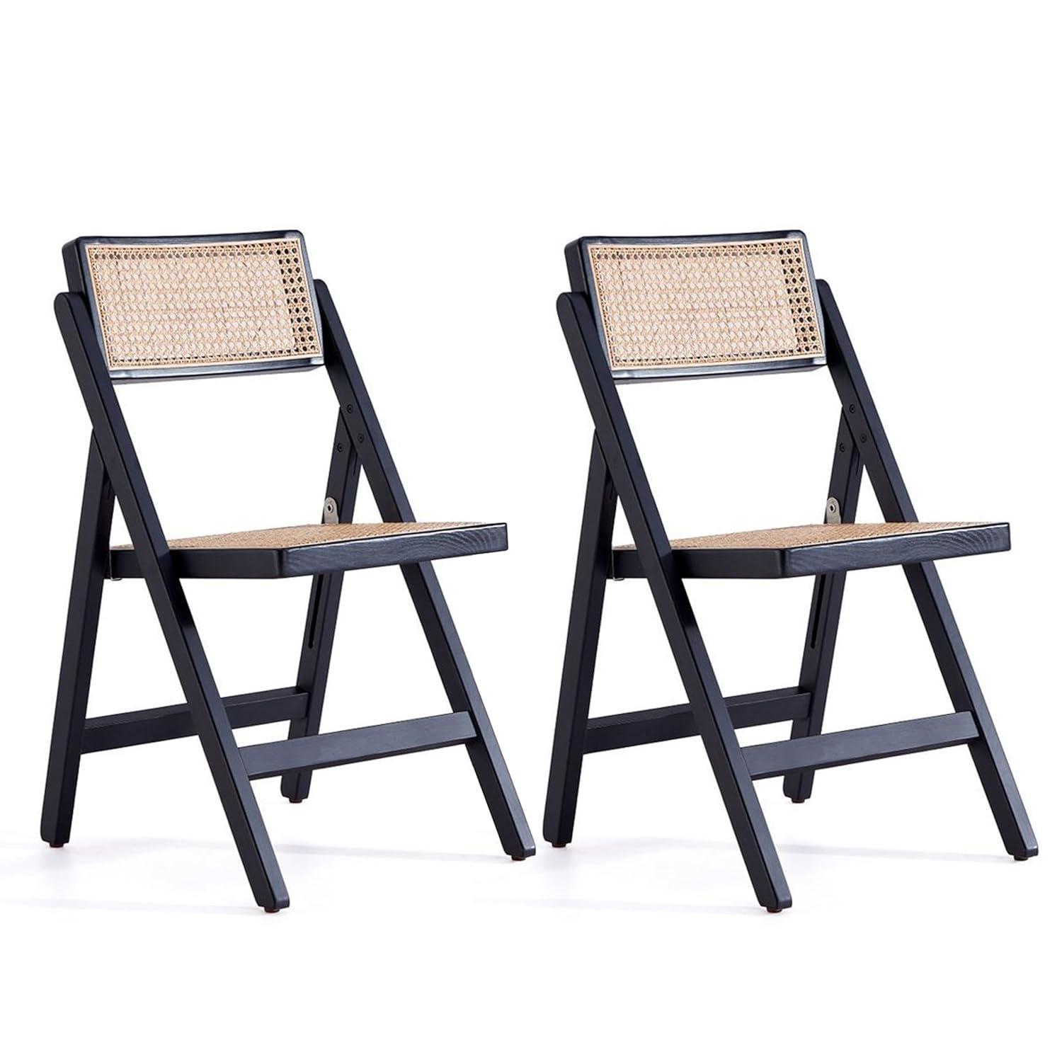 Solid Wood Folding Side Chair