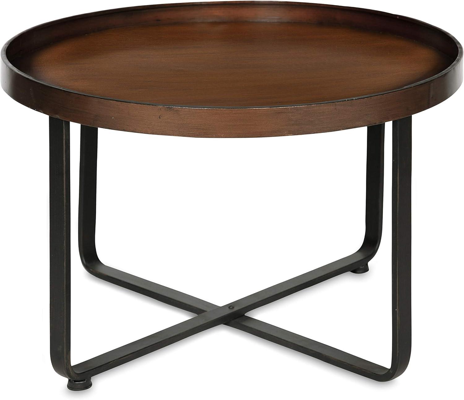 Kate and Laurel Zabel Metal Coffee Table