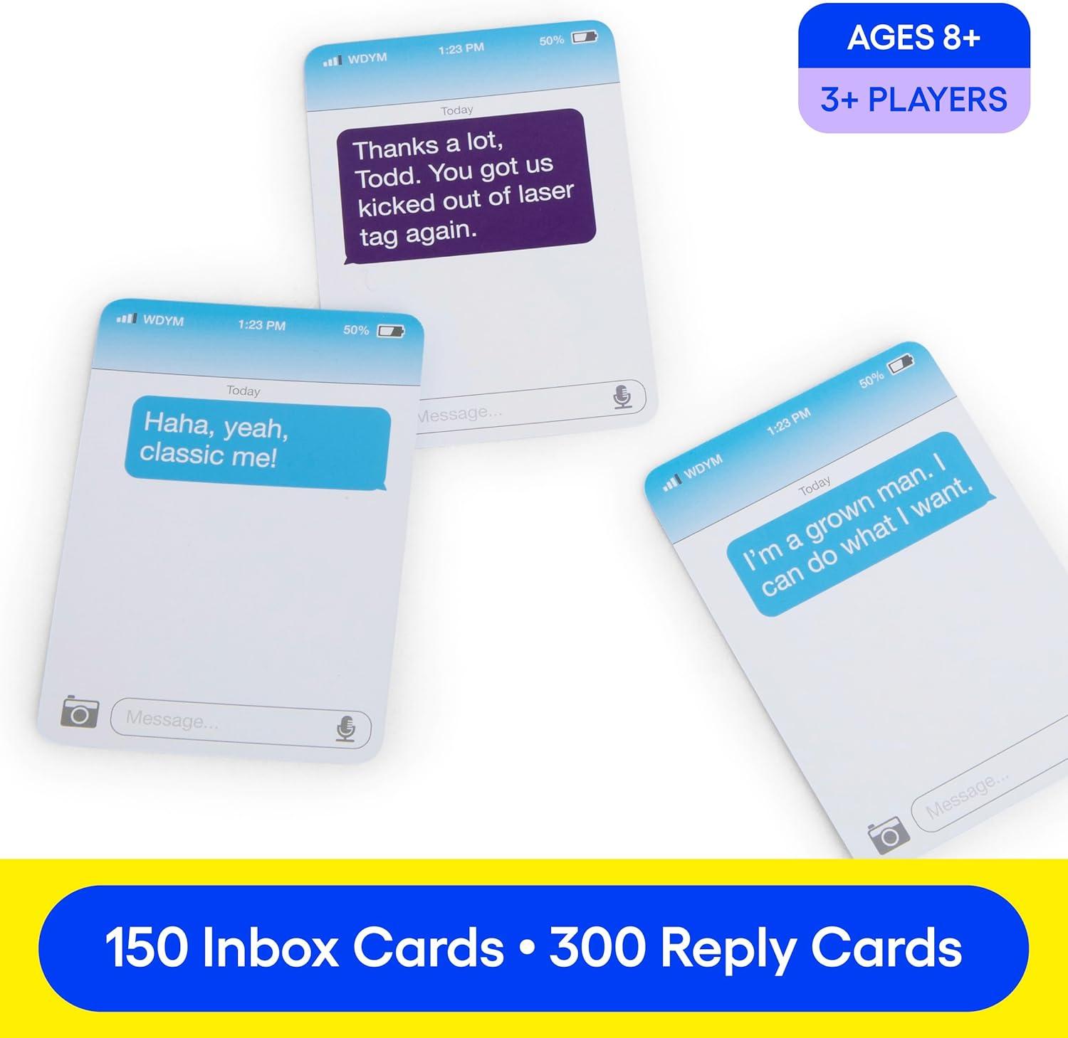 New Phone, Who Dis? Family Edition - The Text Message Family Game - by What Do You Meme? Family