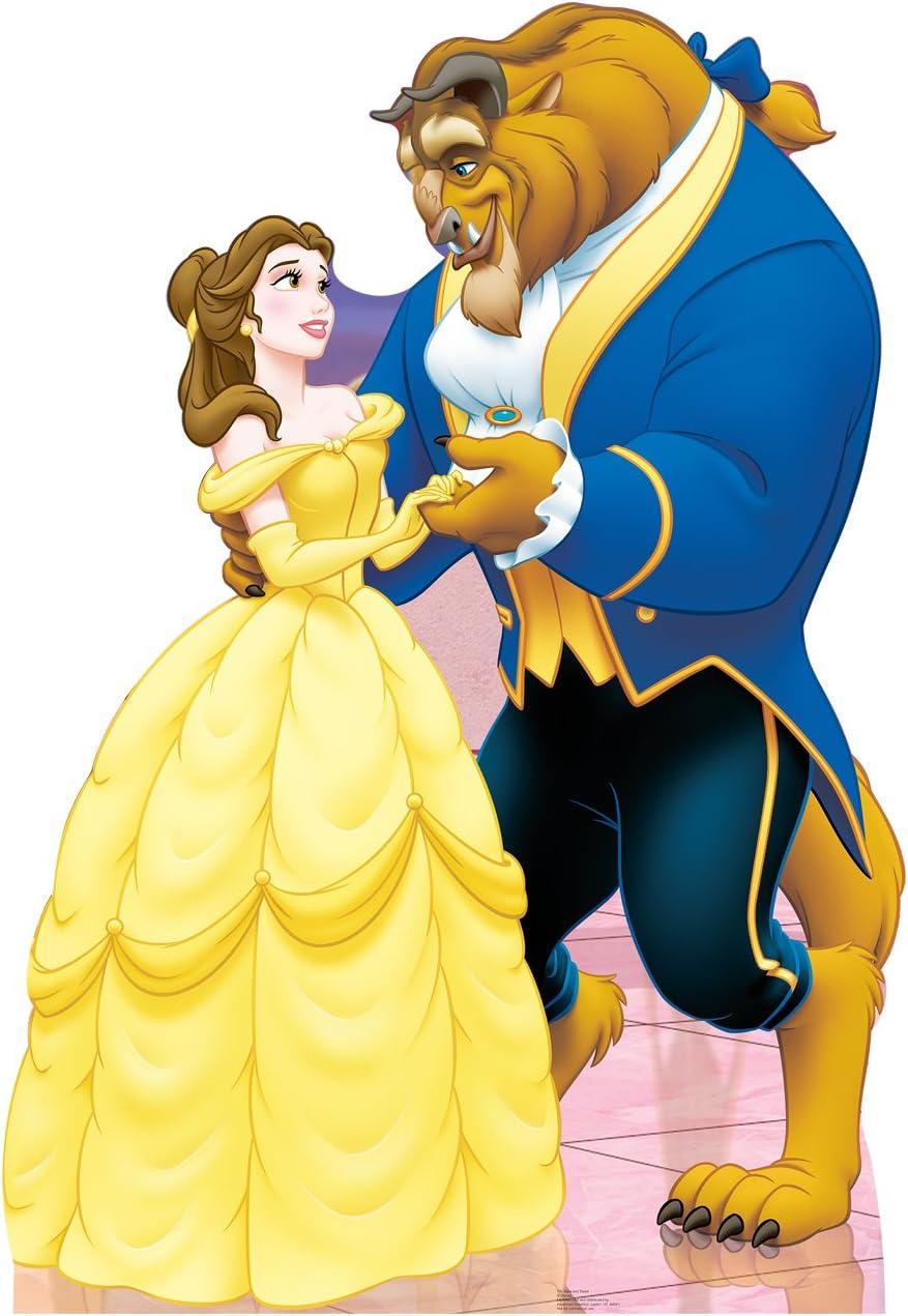 Advanced Graphics Beauty and the Beast - Belle and the Beast Life-Size Cardboard Stand-Up