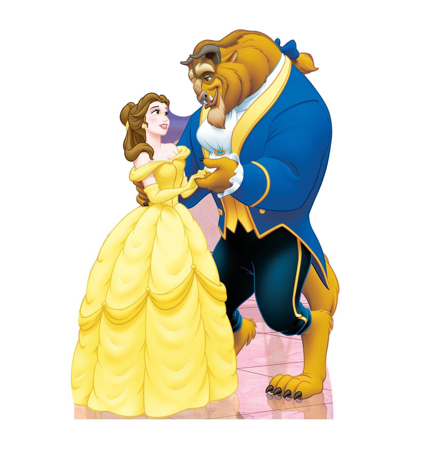 Advanced Graphics Beauty and the Beast - Belle and the Beast Life-Size Cardboard Stand-Up