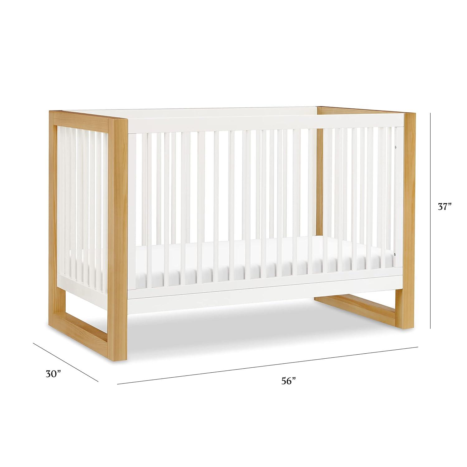 Nantucket Greenguard Gold Certified 3 -in-1 Convertible Crib