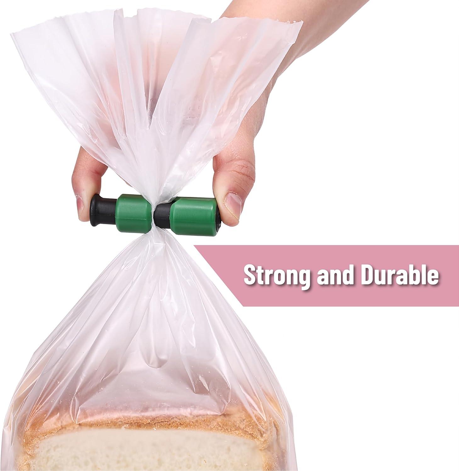 Mr. Pen- Bag Clips, 8 Pack, Squeeze and Lock Bread Bag Clips for Food Storage, Food Clips for Bags, Bread Clips, Plastic Bag Clip, Bag Closure Clips, Bread Clips Plastic, Bread Bag Clip