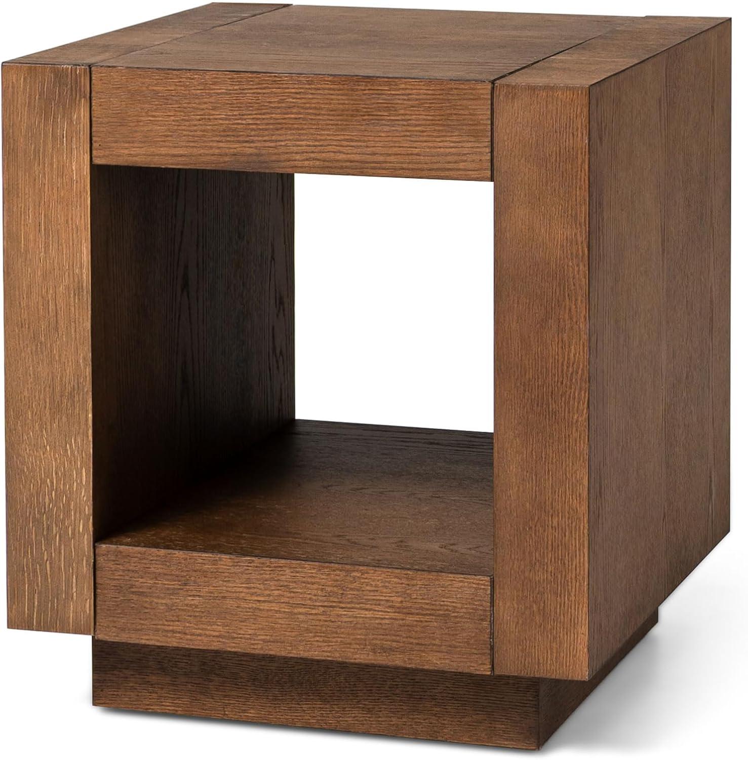 Maven Lane Artemis Contemporary Wooden Side Table