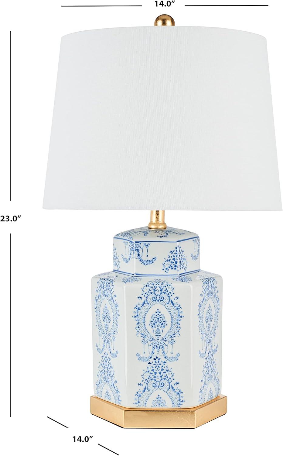 Bloomsbury Market Bodin White Ceramic Table Lamps - Set Of 2 (LED Bulbs Included)