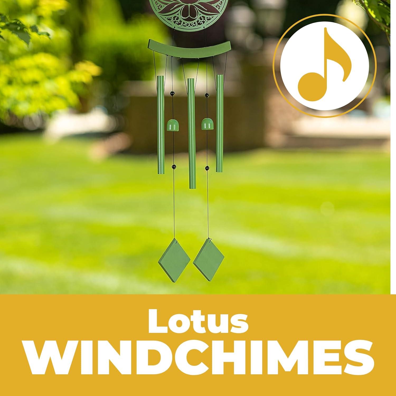 Dawhud Direct 30" H Rustic Copper Owl Wind Chimes - Garden Decoration
