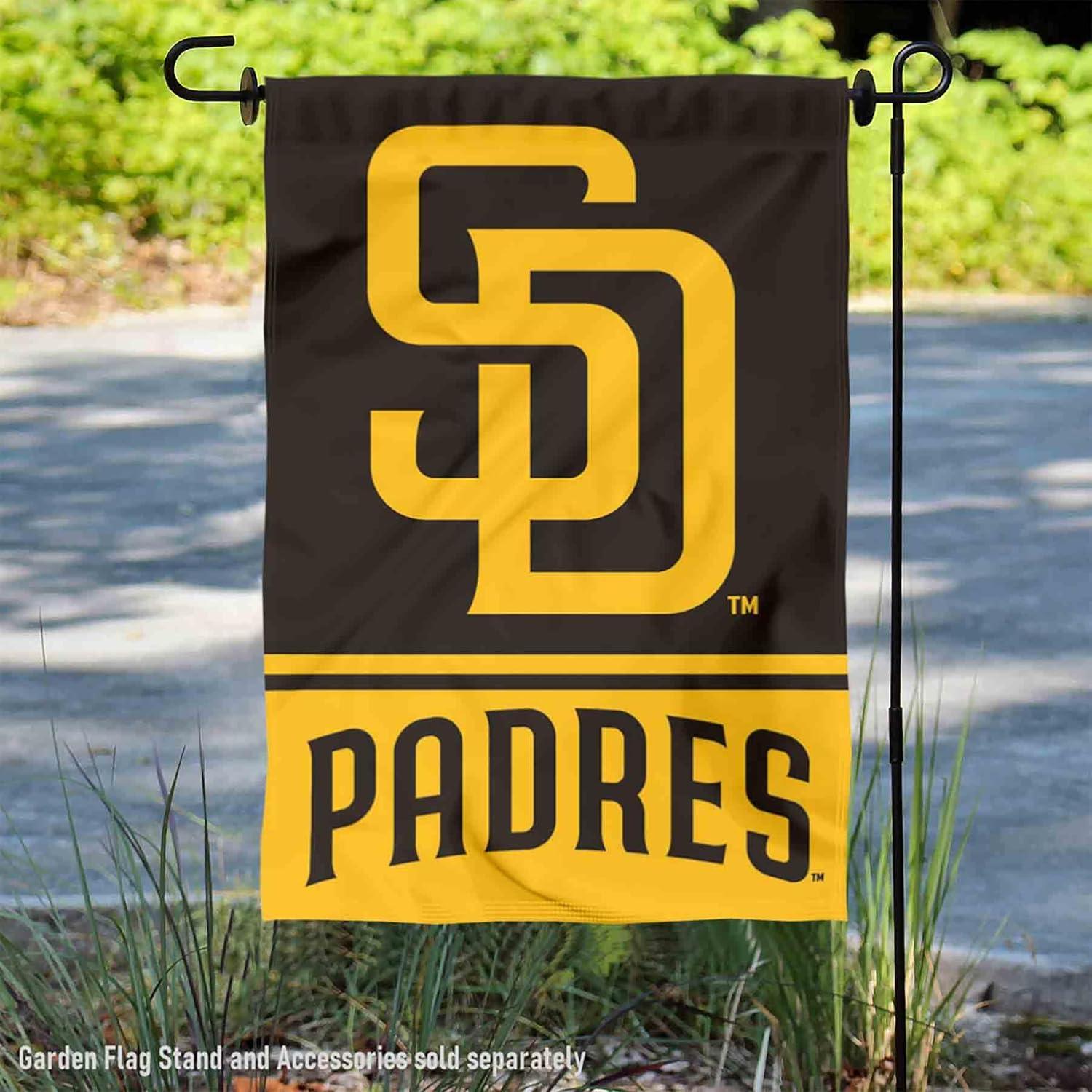 San Diego Padres Double Sided Garden Flag
