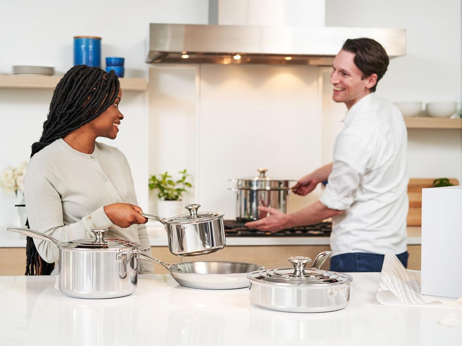 Le Creuset ® Signature Stainless Steel 10-Piece Cookware Set