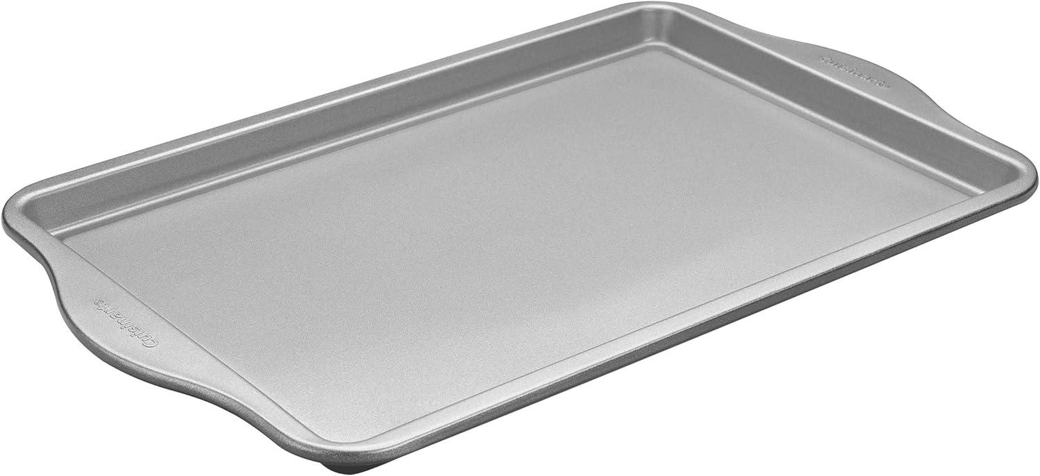 Silver Nonstick Heavy Gauge Steel 17-Inch Baking Sheet