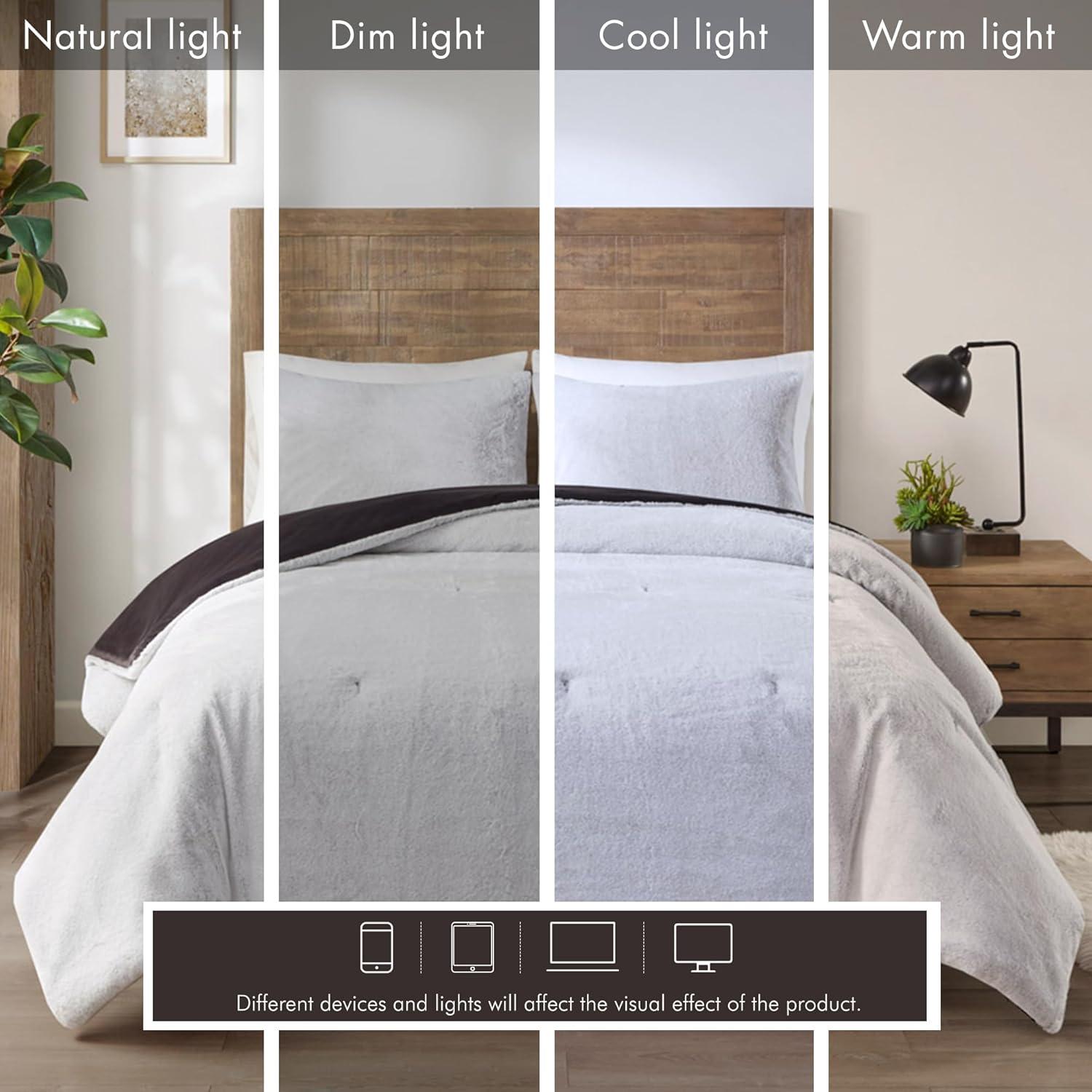 510 Design Sawyer Faux Fur to Mink Down Alternative Comforter Set