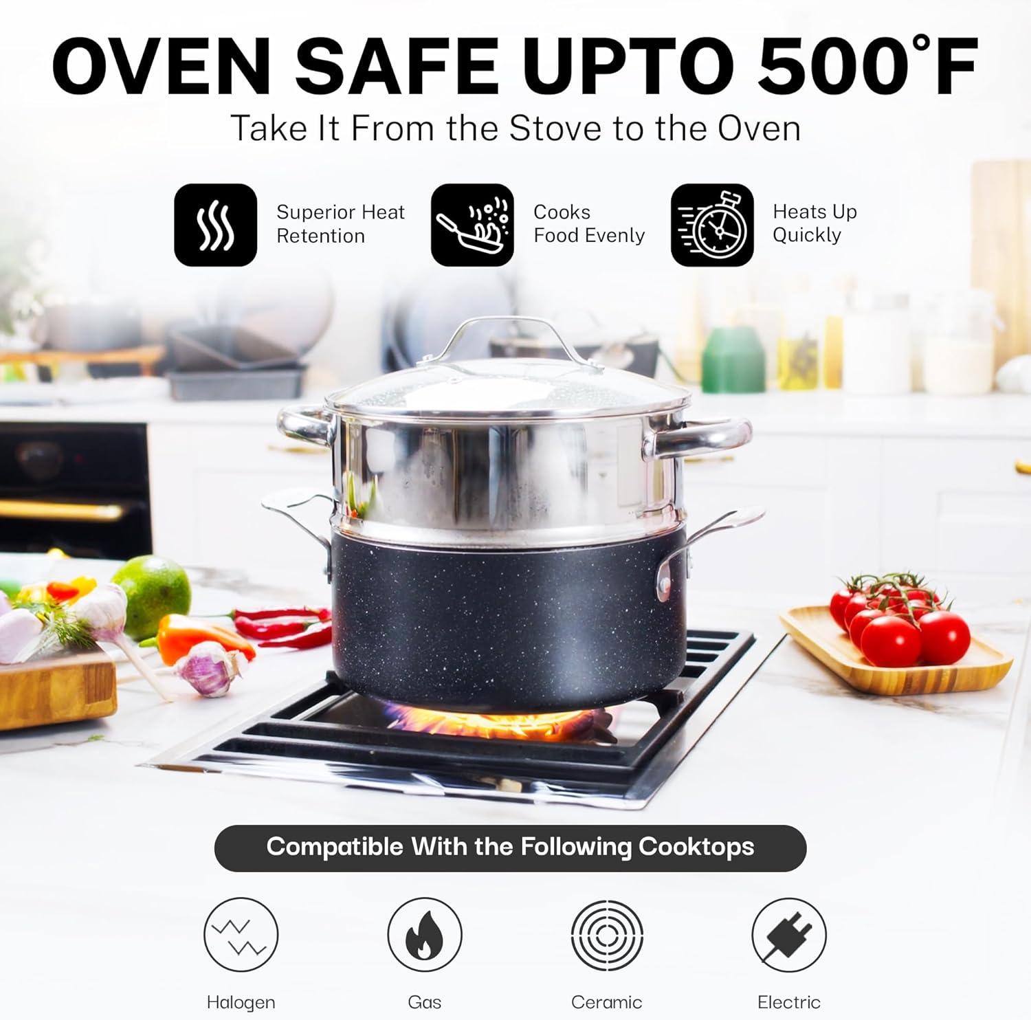 Granitestone 20 Piece Nonstick Cookware and Bakeware Set