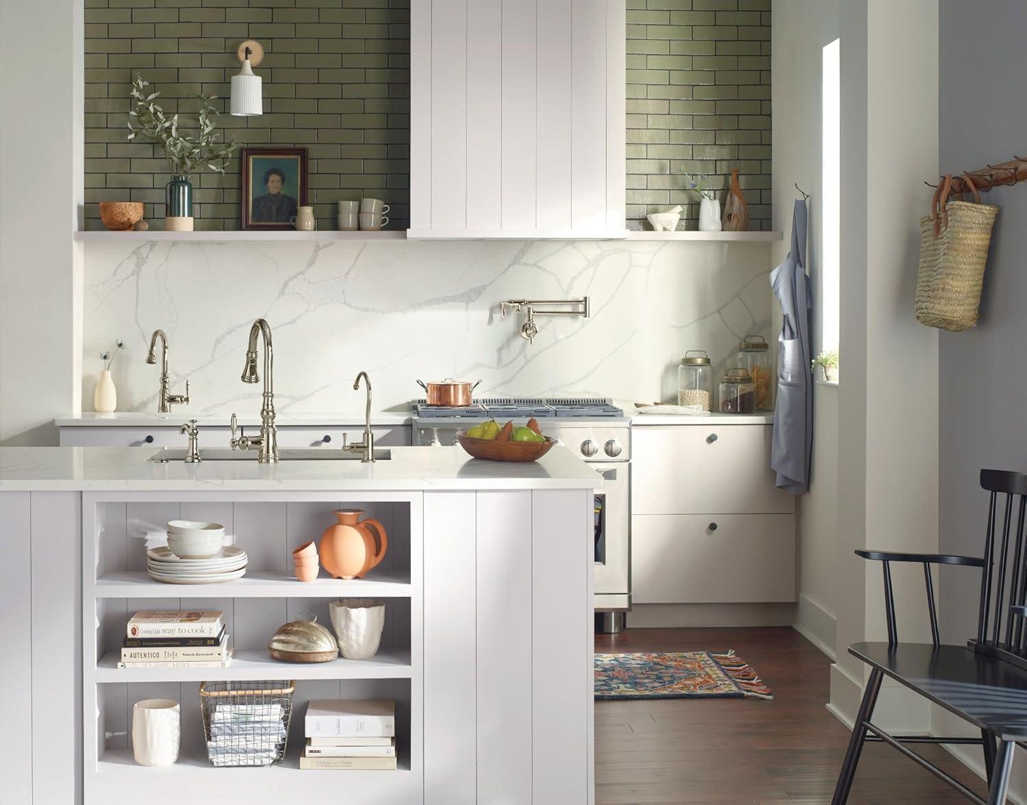 Moen Weymouth One-Handle Pull Down Single Handle Kitchen Faucet with Power Boost